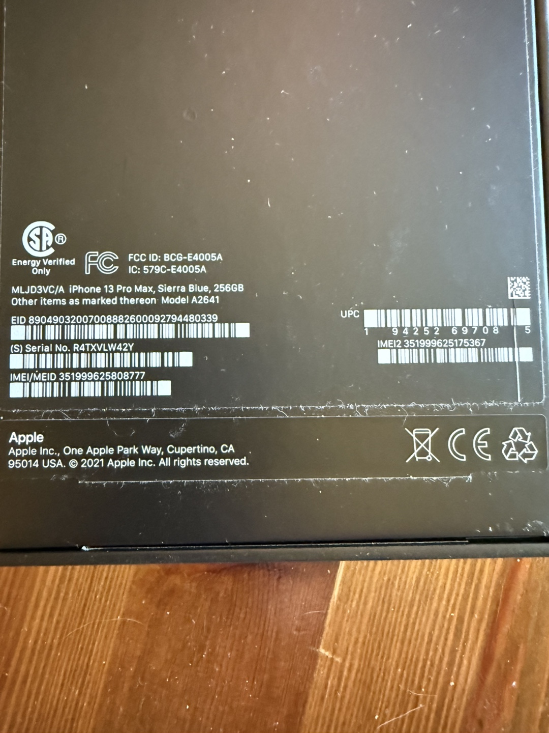 iPhone 13 Pro Max Sierra Blue 256GB - photo 4