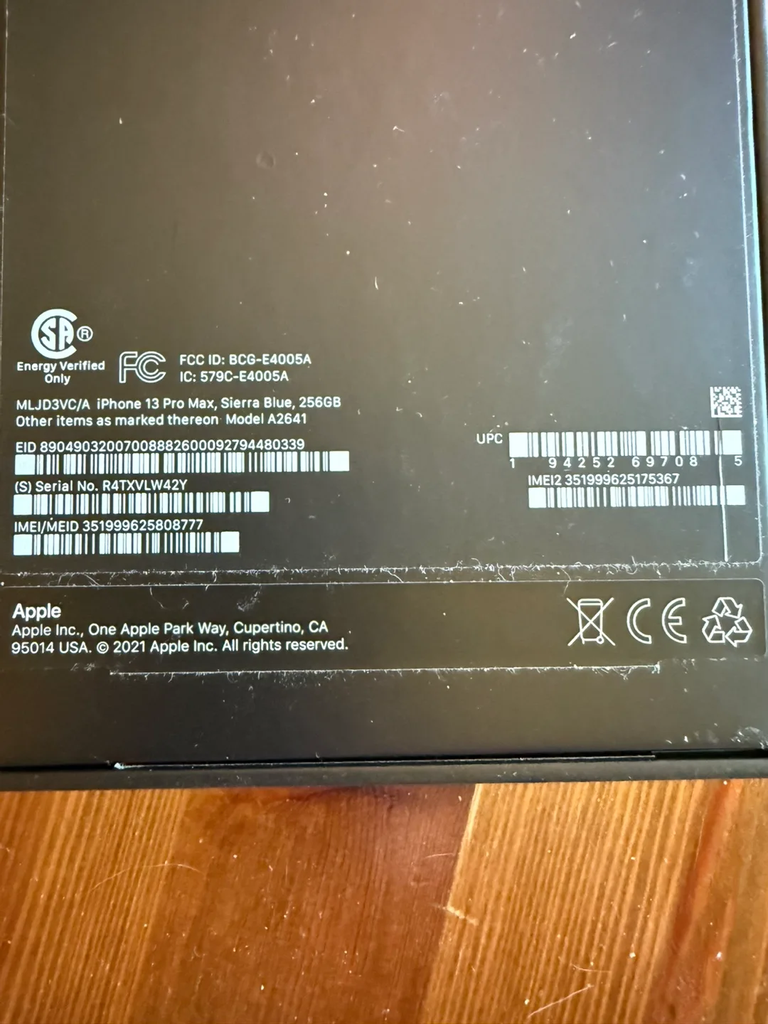 iPhone 13 Pro Max Sierra Blue 256GB image indicator(4)