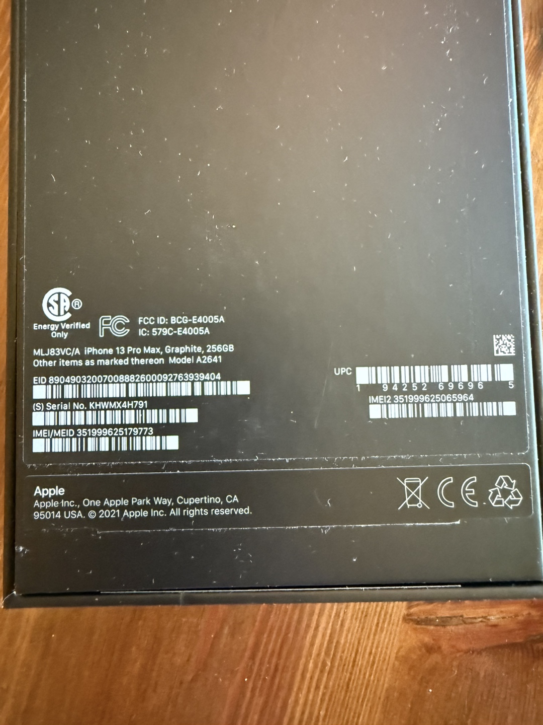 iPhone 13 Pro Max - Graphite, 256GB - photo 4