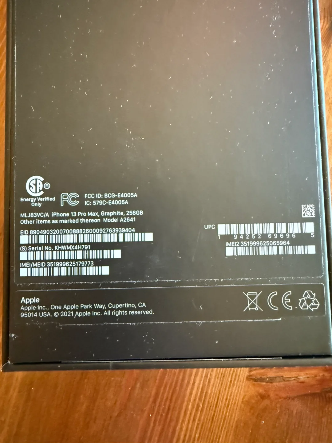 iPhone 13 Pro Max - Graphite, 256GB image indicator(4)