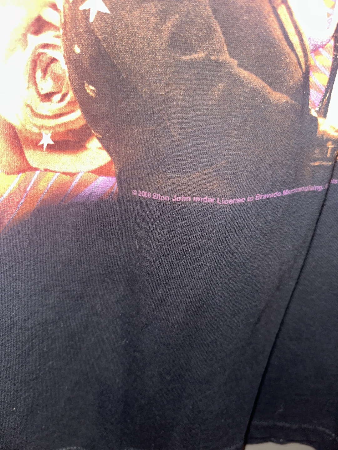 Elton John Rocket Man Tour 2008 T-Shirt - photo 2