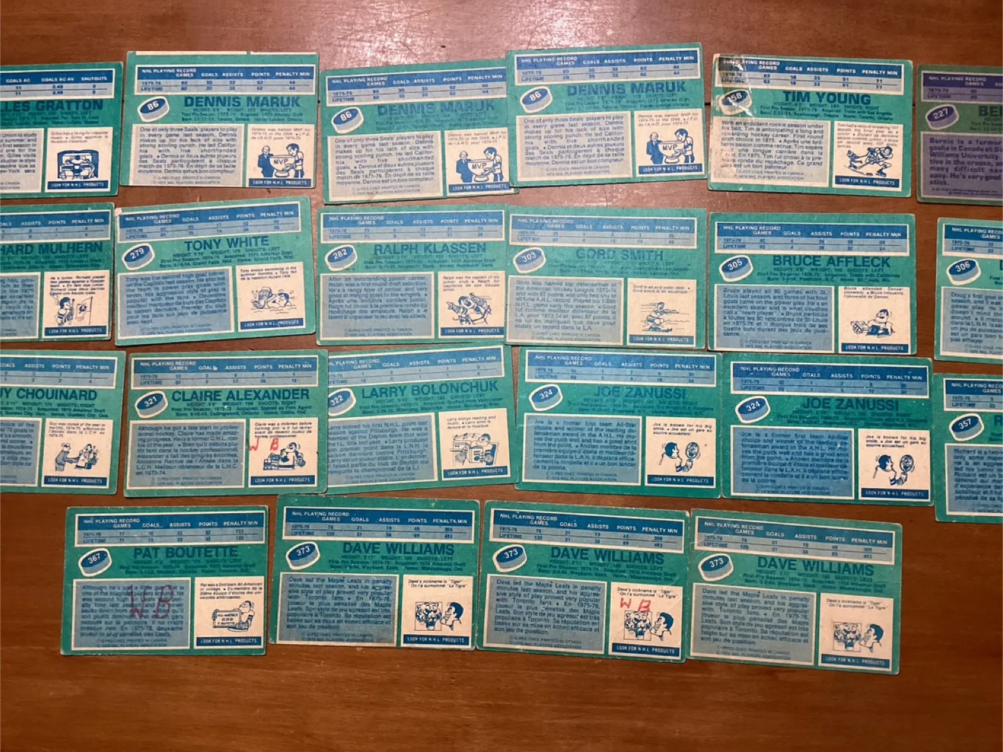 24. 1976-77 O-PEE-CHEE Hockey Cards & One TOPPS Card 227 image indicator(8)