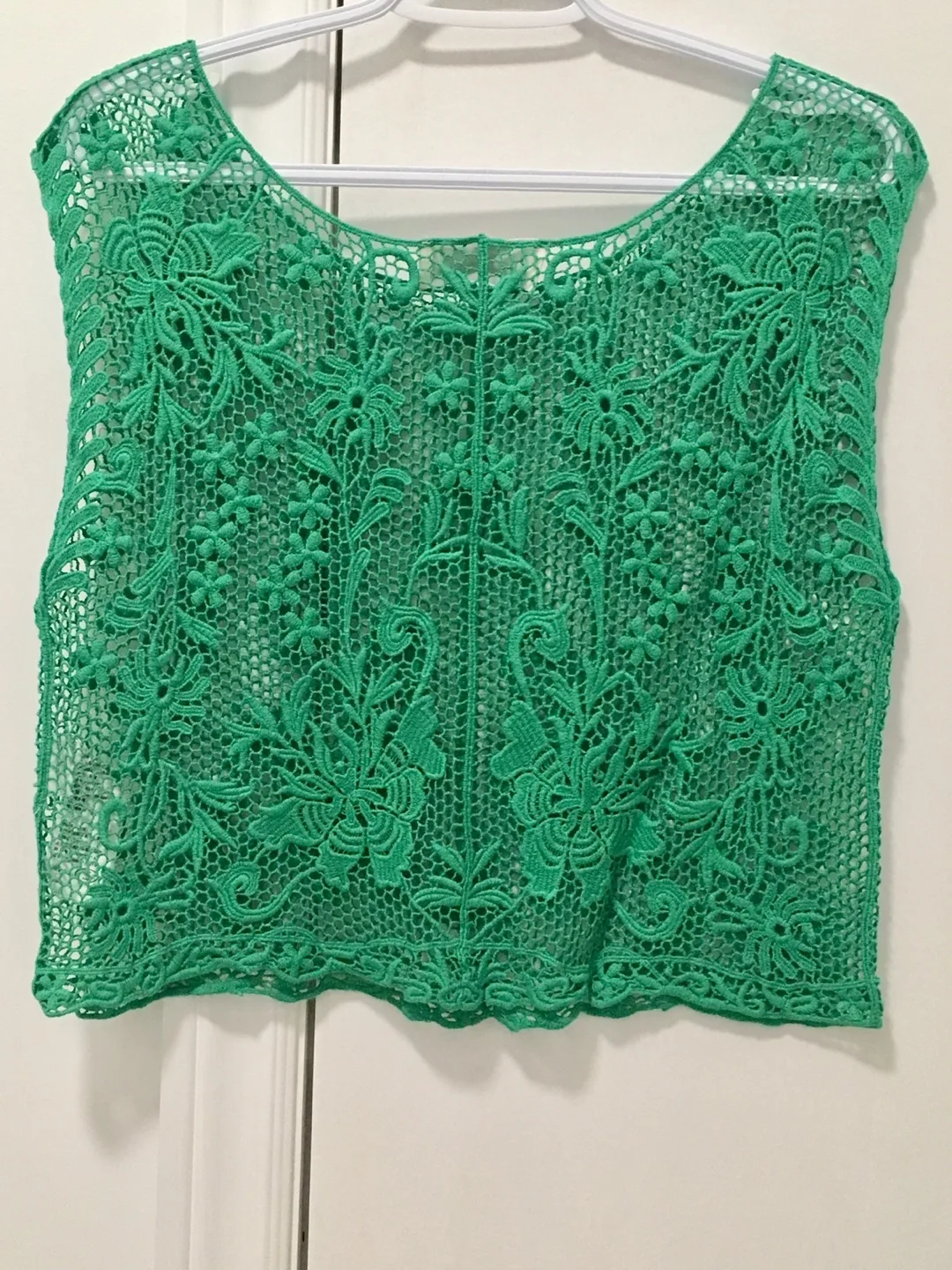 🏒 Abercrombie & Fitch Green Sleeveless Top - XS women's image indicator(4)