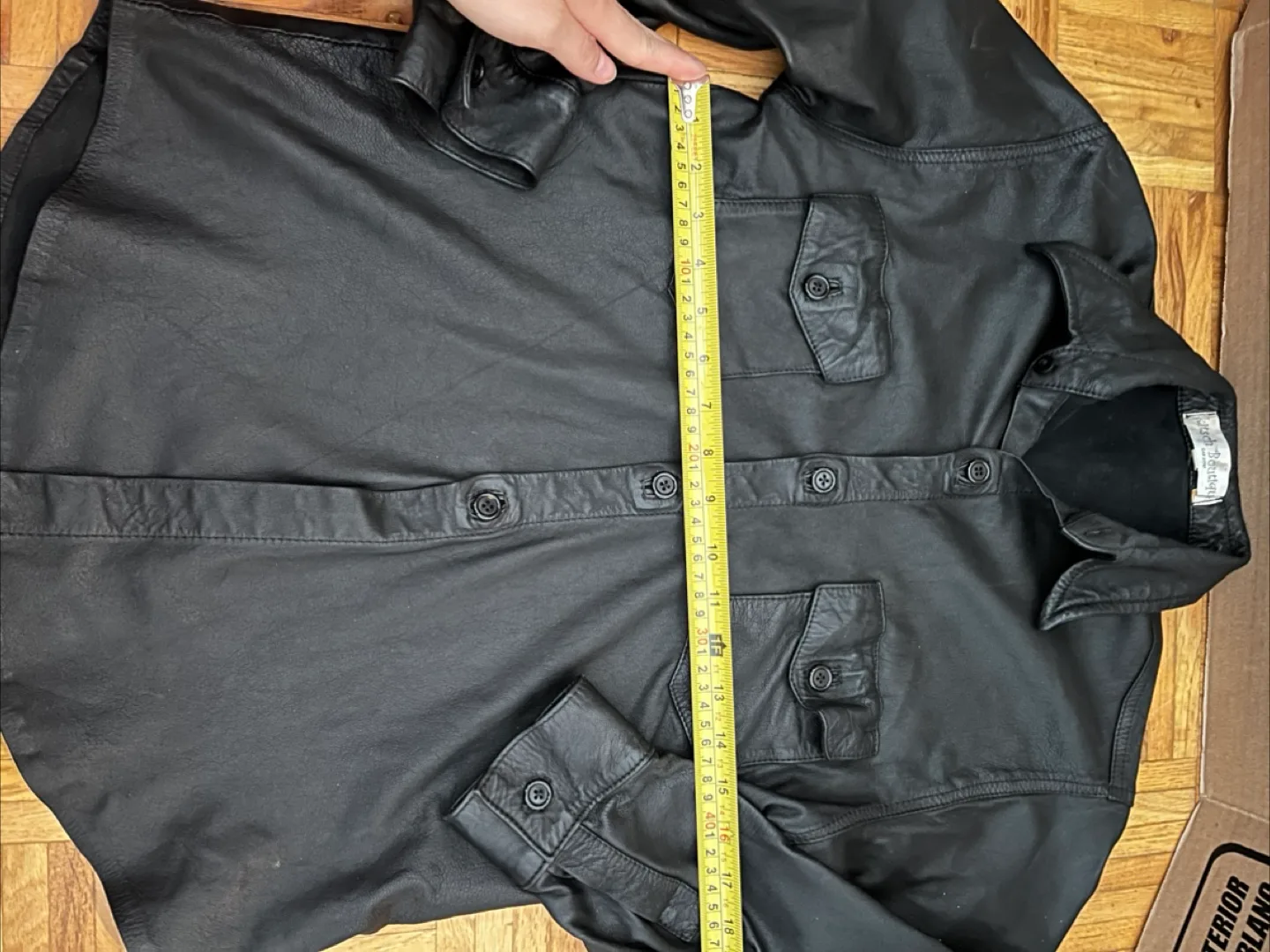 Black Leather Jacket image indicator(6)