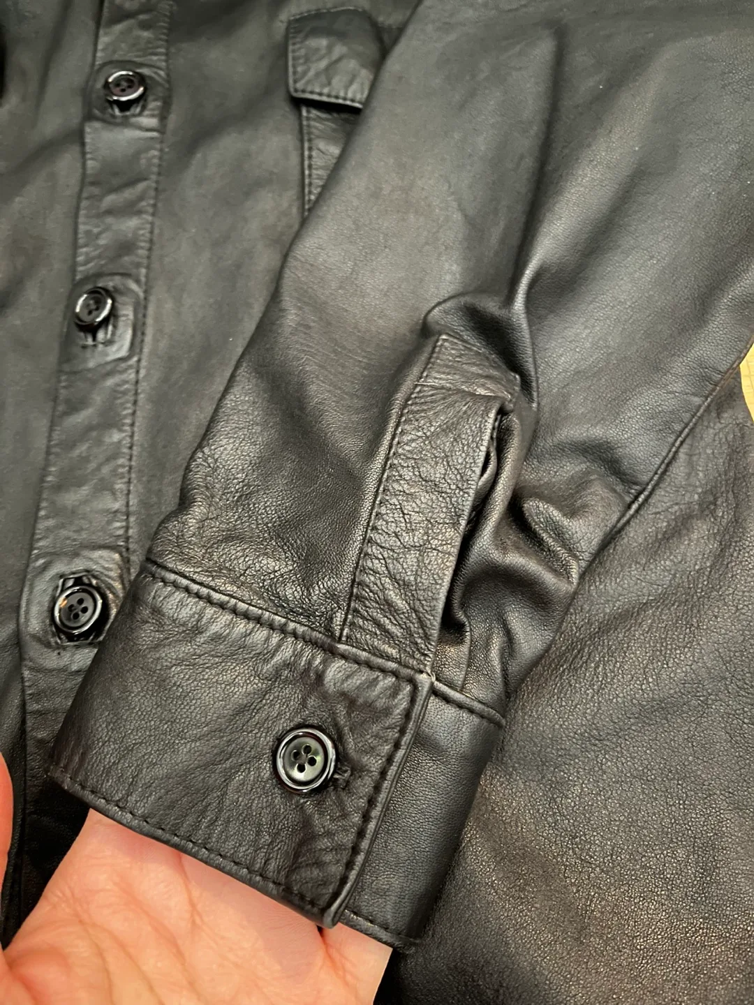 Black Leather Jacket image indicator(5)