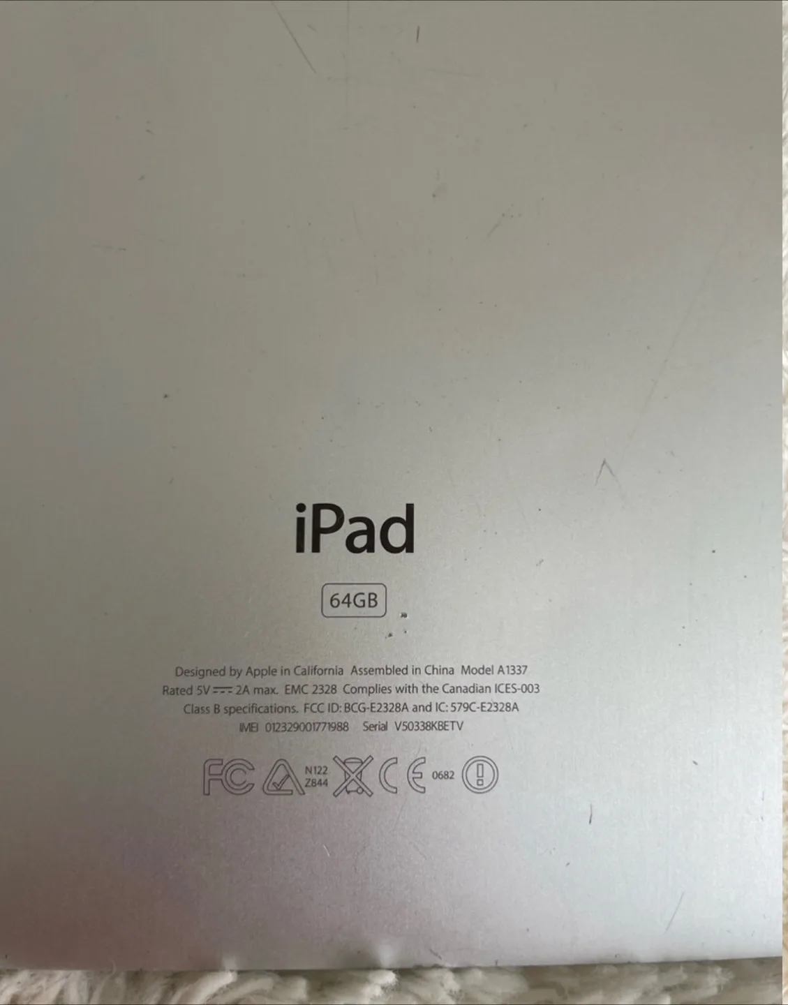 iPad 1 generation 64GB #freecycle image indicator(3)