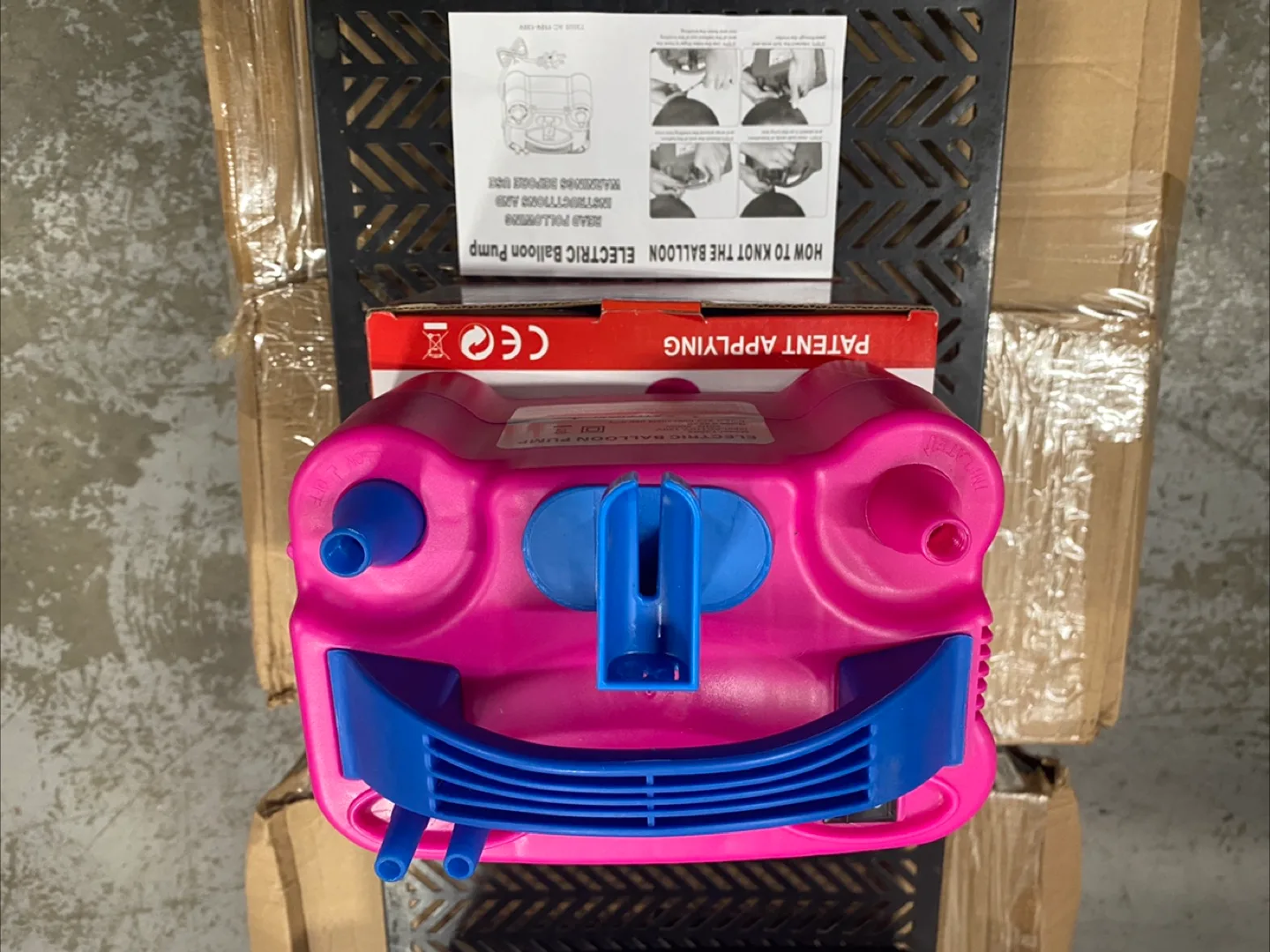 Electric Balloon Pump - Pink image indicator(3)