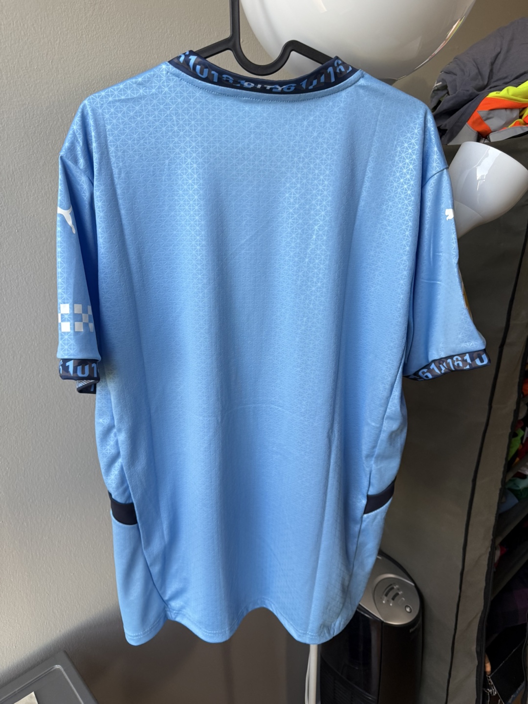Manchester City 2021-2022 Puma Authentic Jersey XL - photo 2