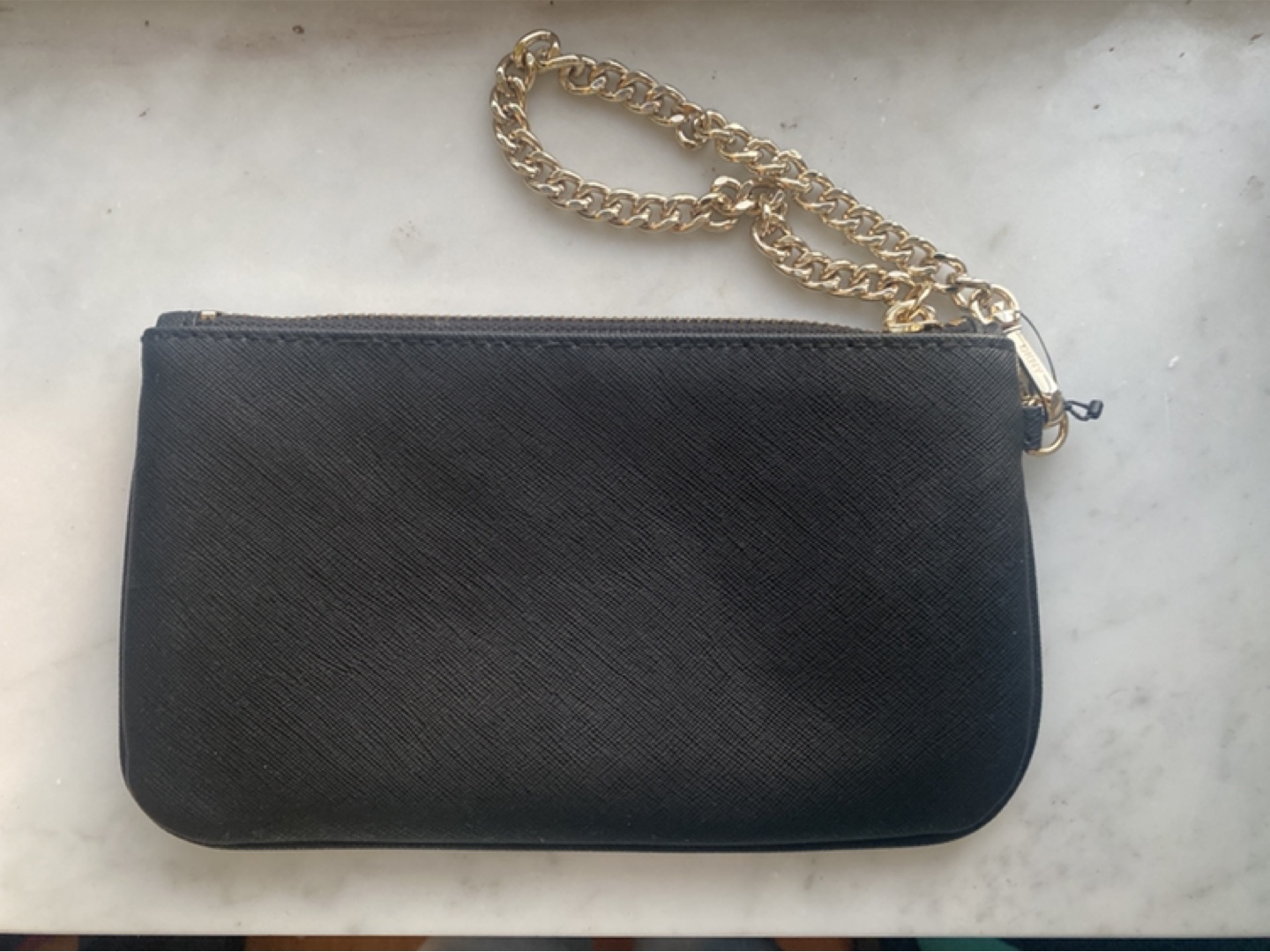 DKNY Black Leather Chain Wallet - photo 3