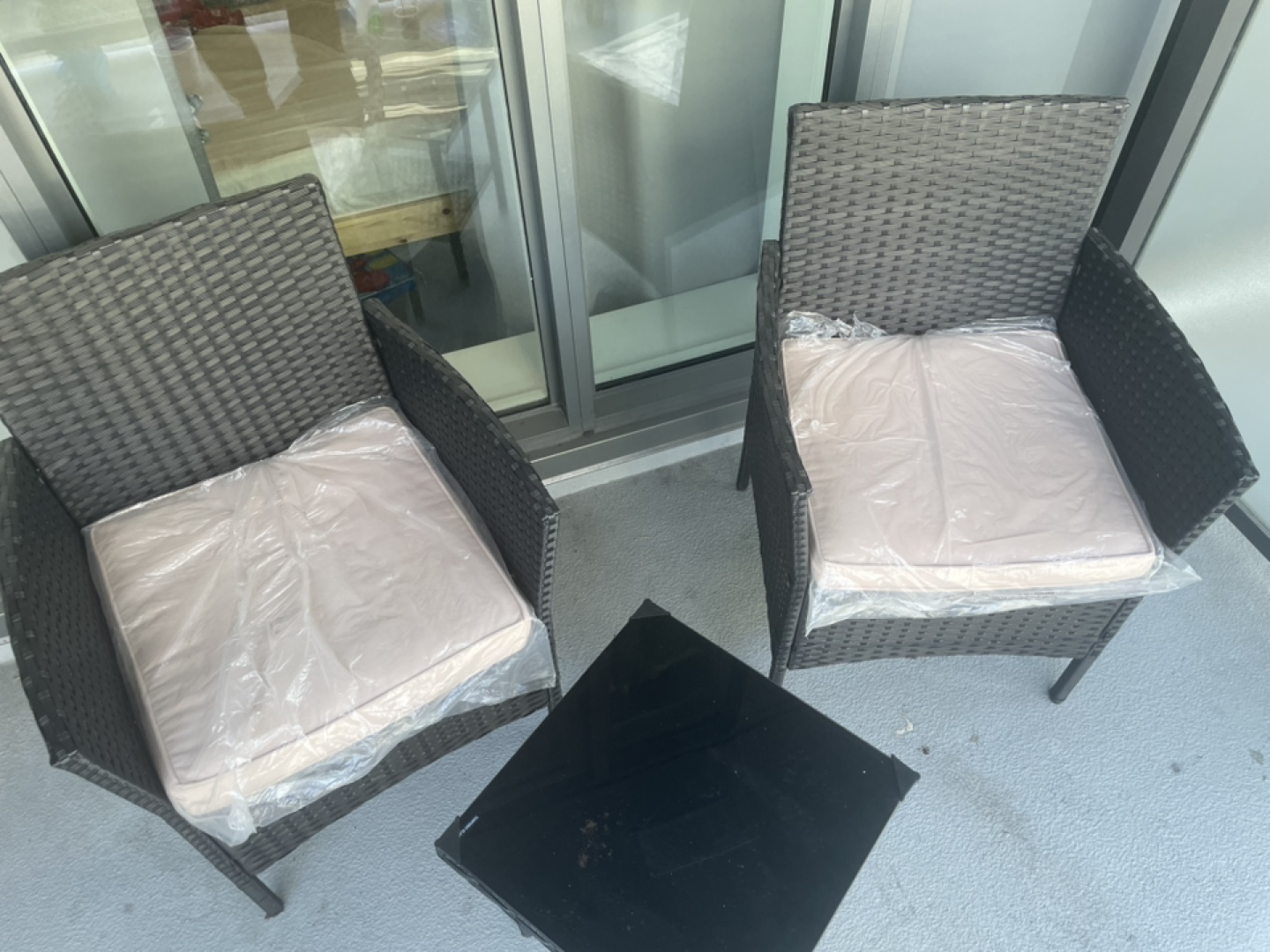 3-Piece Patio Set - 2 Chairs & Table