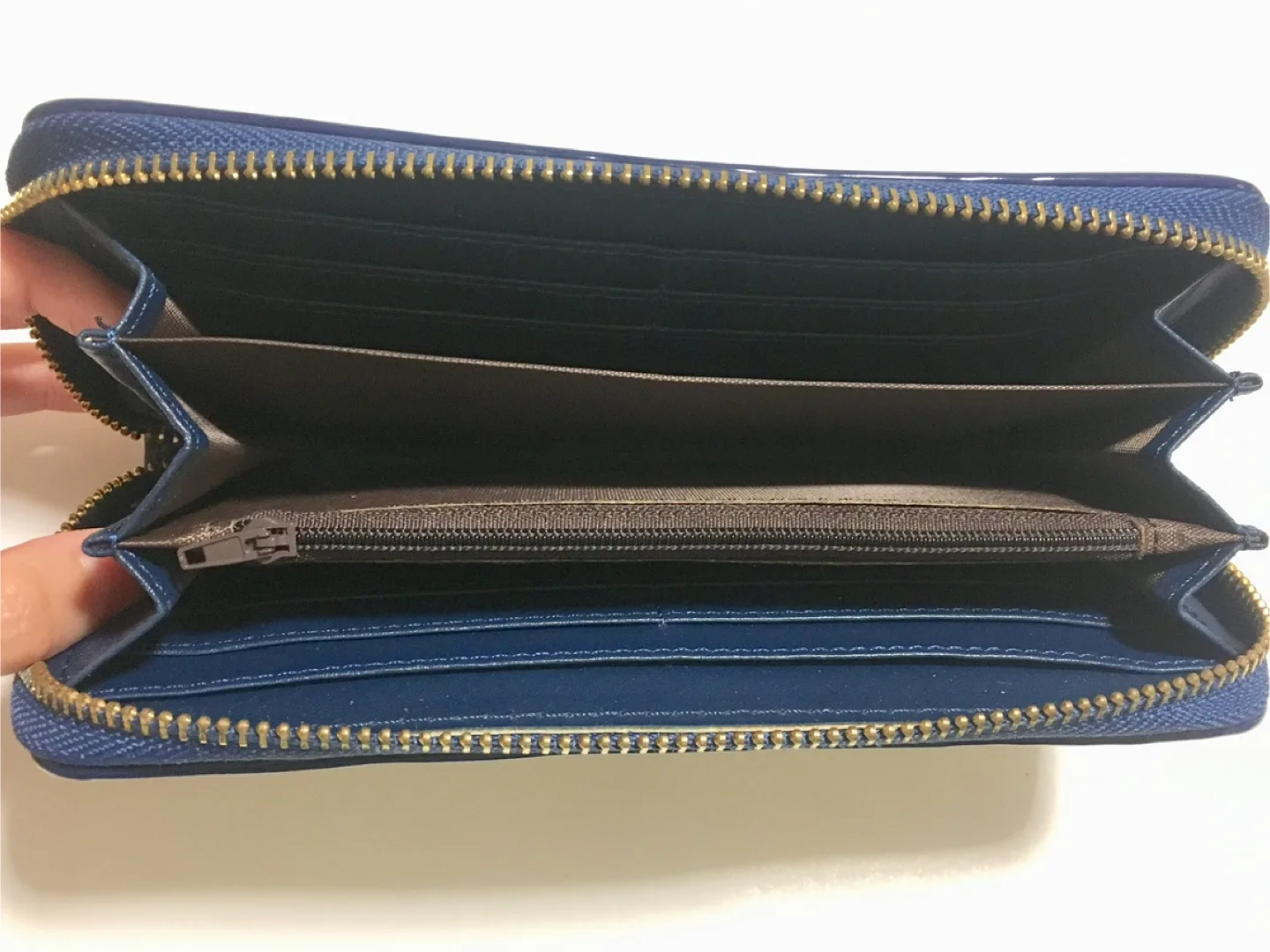 🏒Design Of England Flag Long Zipper Wallet Elegant Women's image indicator(5)