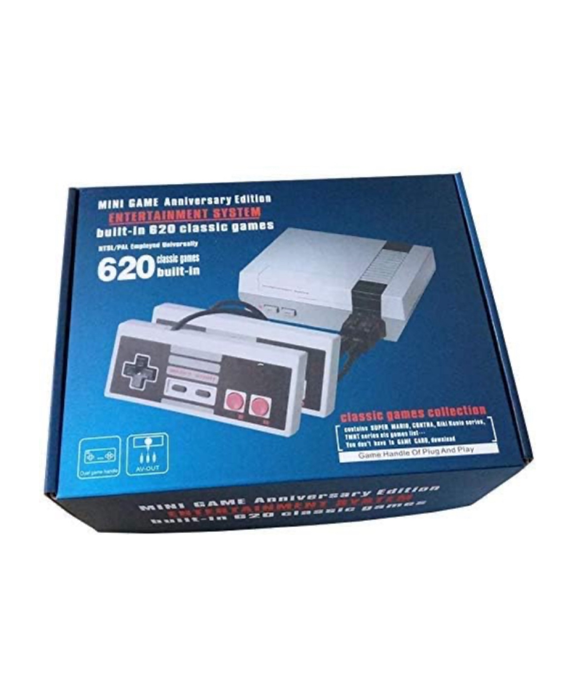 Game Console Classic Edition Built-in 620 Games New