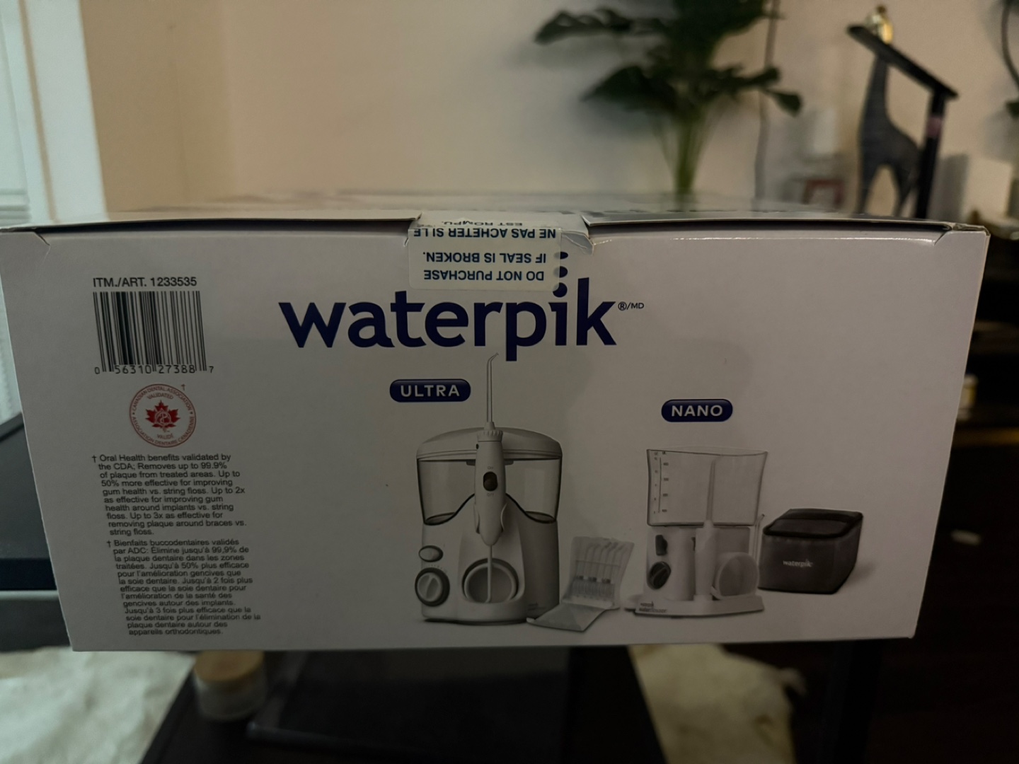 *New* Waterpik Water Flosser Ultra + Nano - photo 2