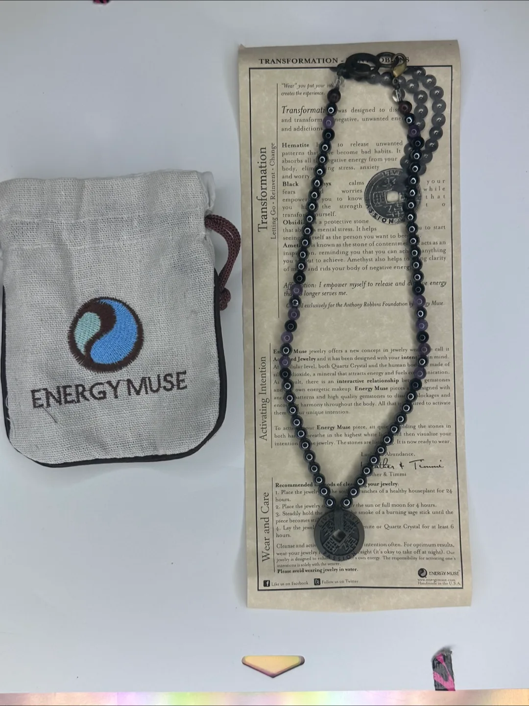 Energy Muse Transformation Necklace (Tony Robbin’s) thumbnail