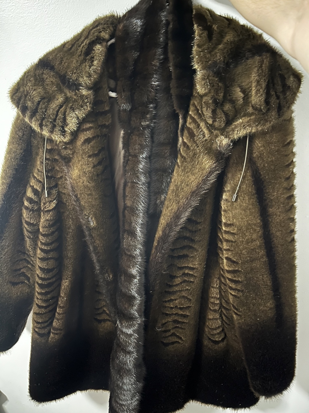 Vintage Brown Fur Coat