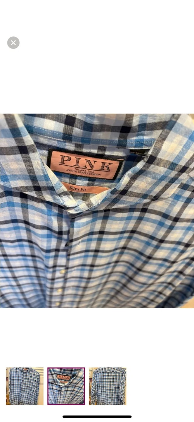 PINK Thomas Pink Button Down Shirt image indicator(2)