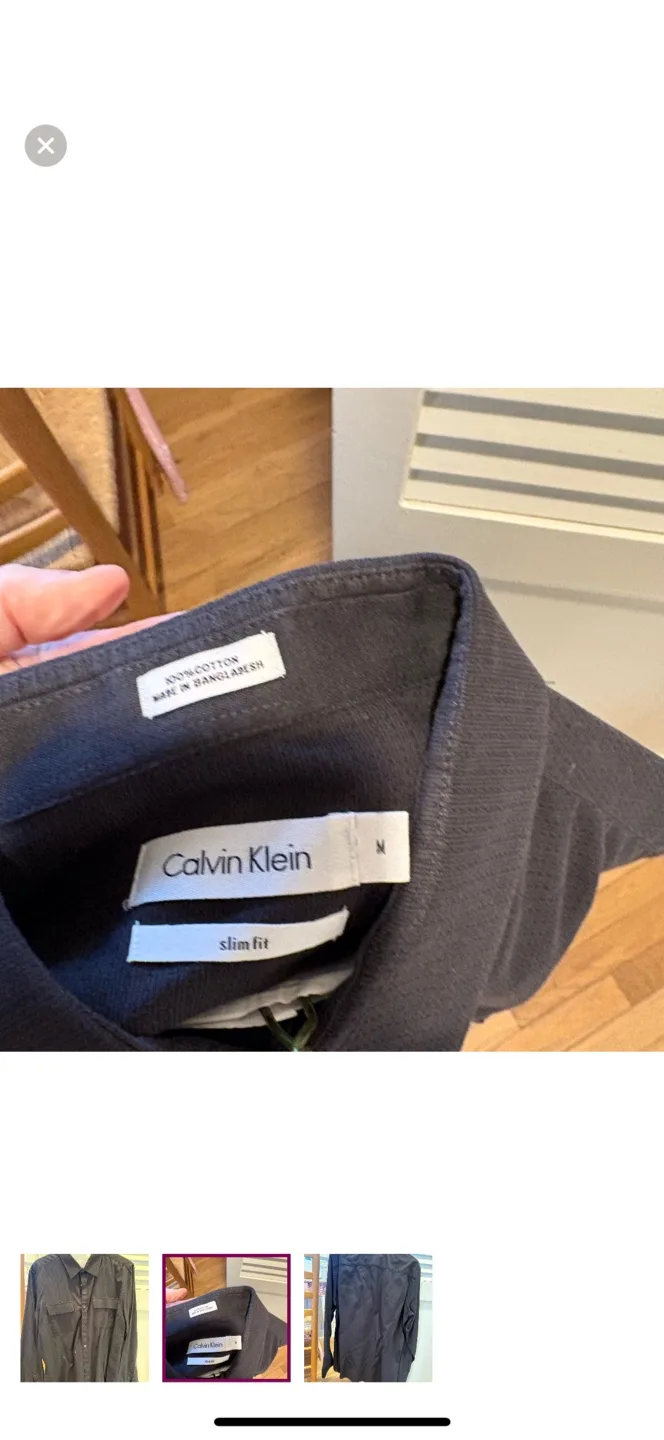 Calvin Klein Men's Button Down Shirt image indicator(2)