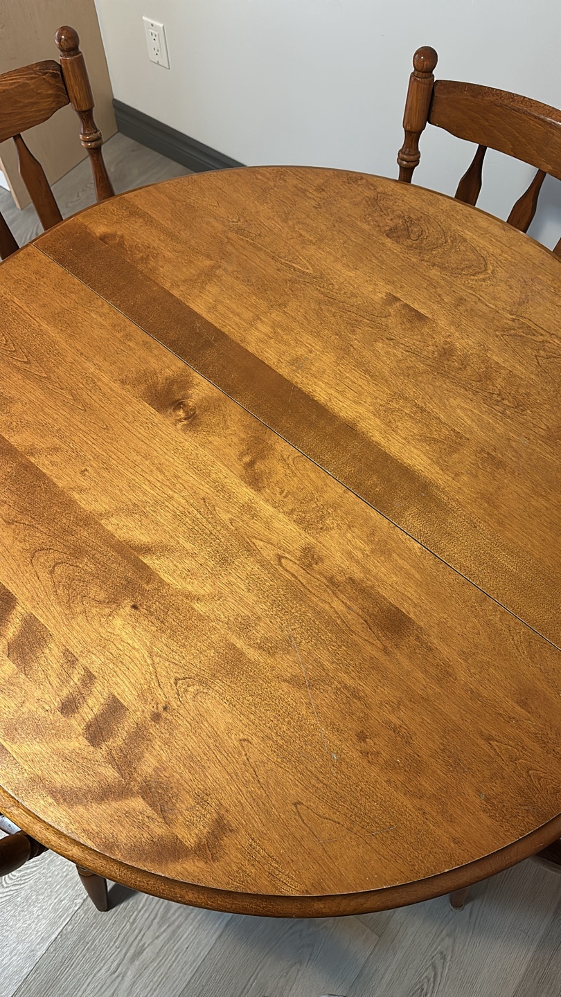 Solid Wood Dining Set - photo 2