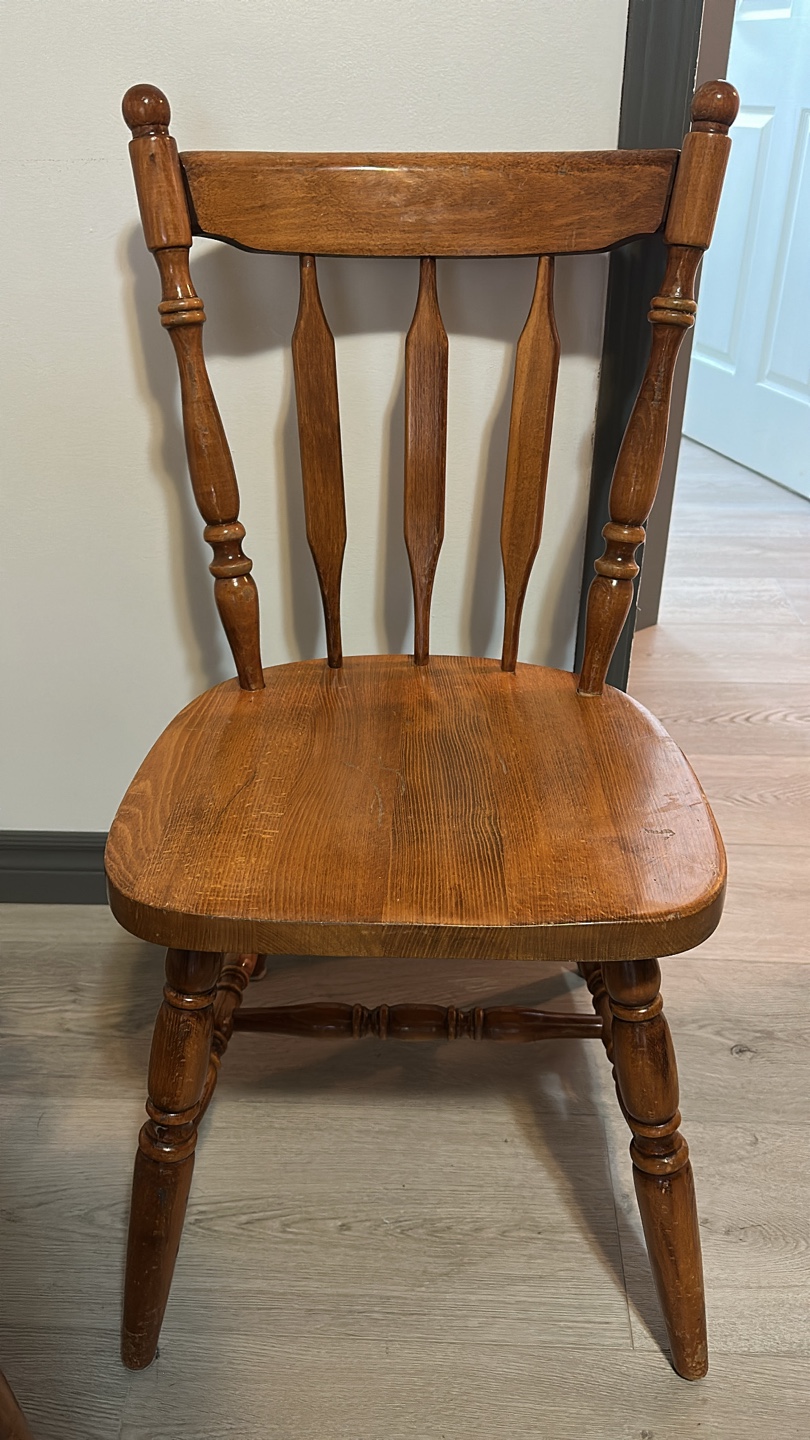 Solid Wood Dining Set - photo 5
