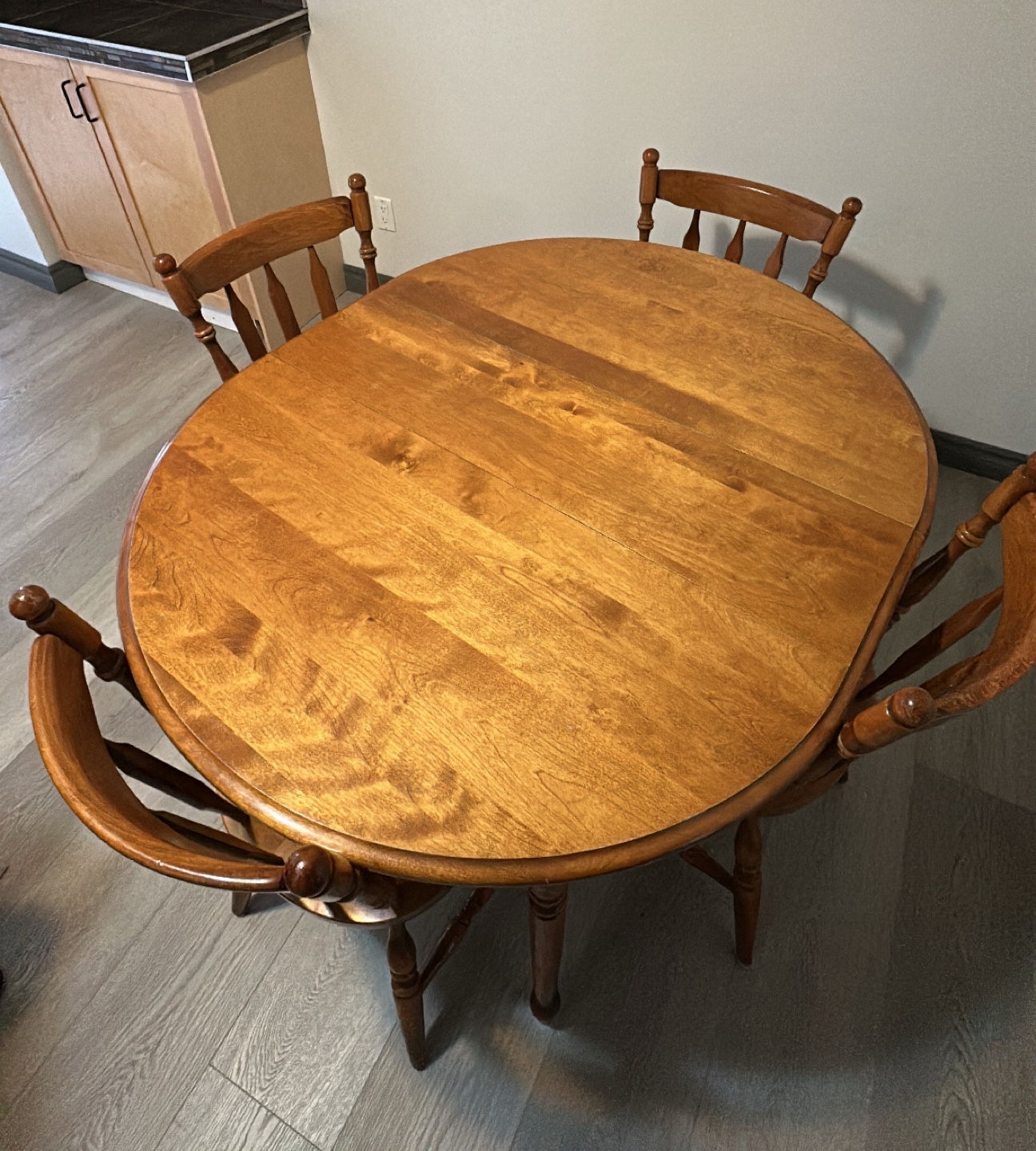 Solid Wood Dining Set - photo 3