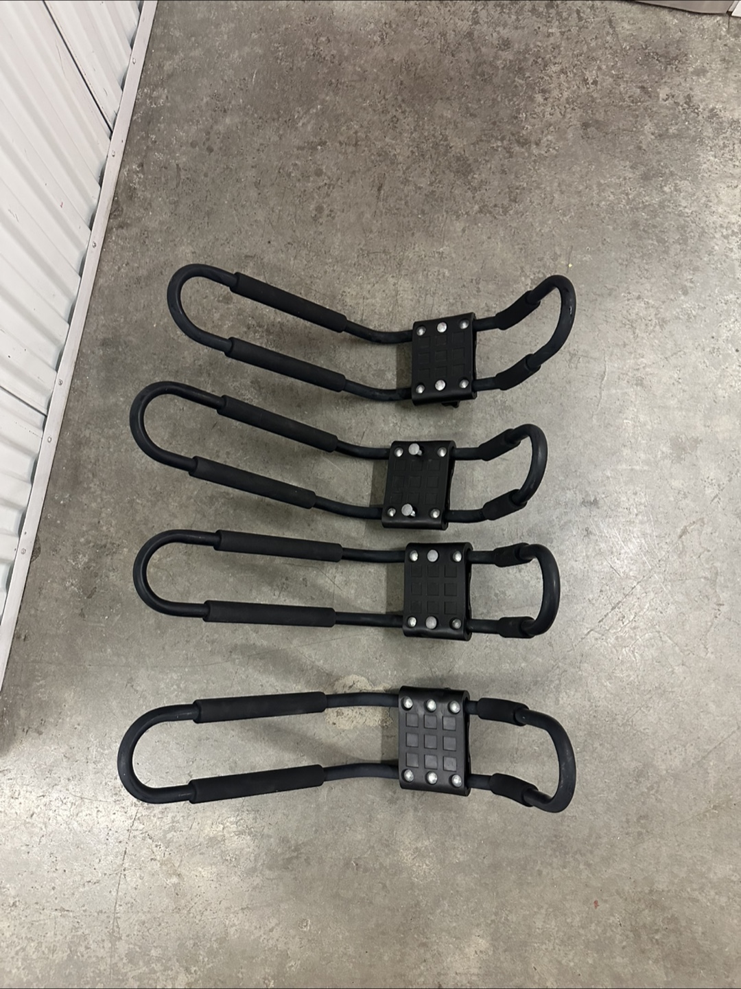 Set of 4 Kayak Carriers - Roof Rack J-Style Carriers