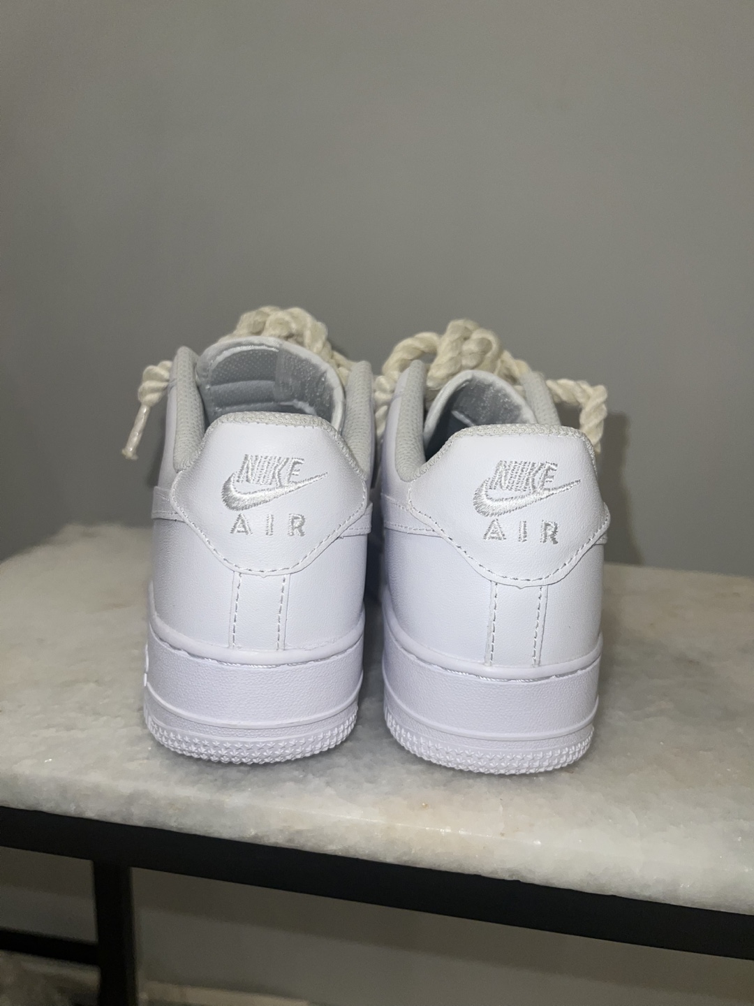 Nike Air Force 1 '07 (GS) Size 7Y - White - photo 4