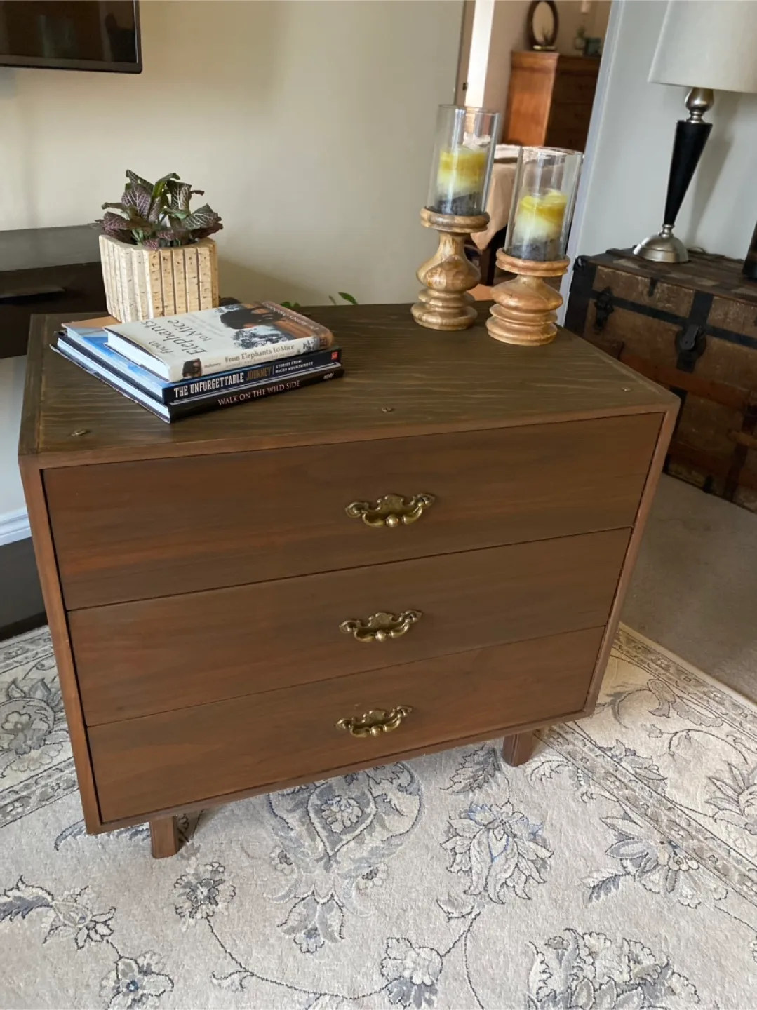 Mid-Century Modern Three-Drawer Chest thumbnail