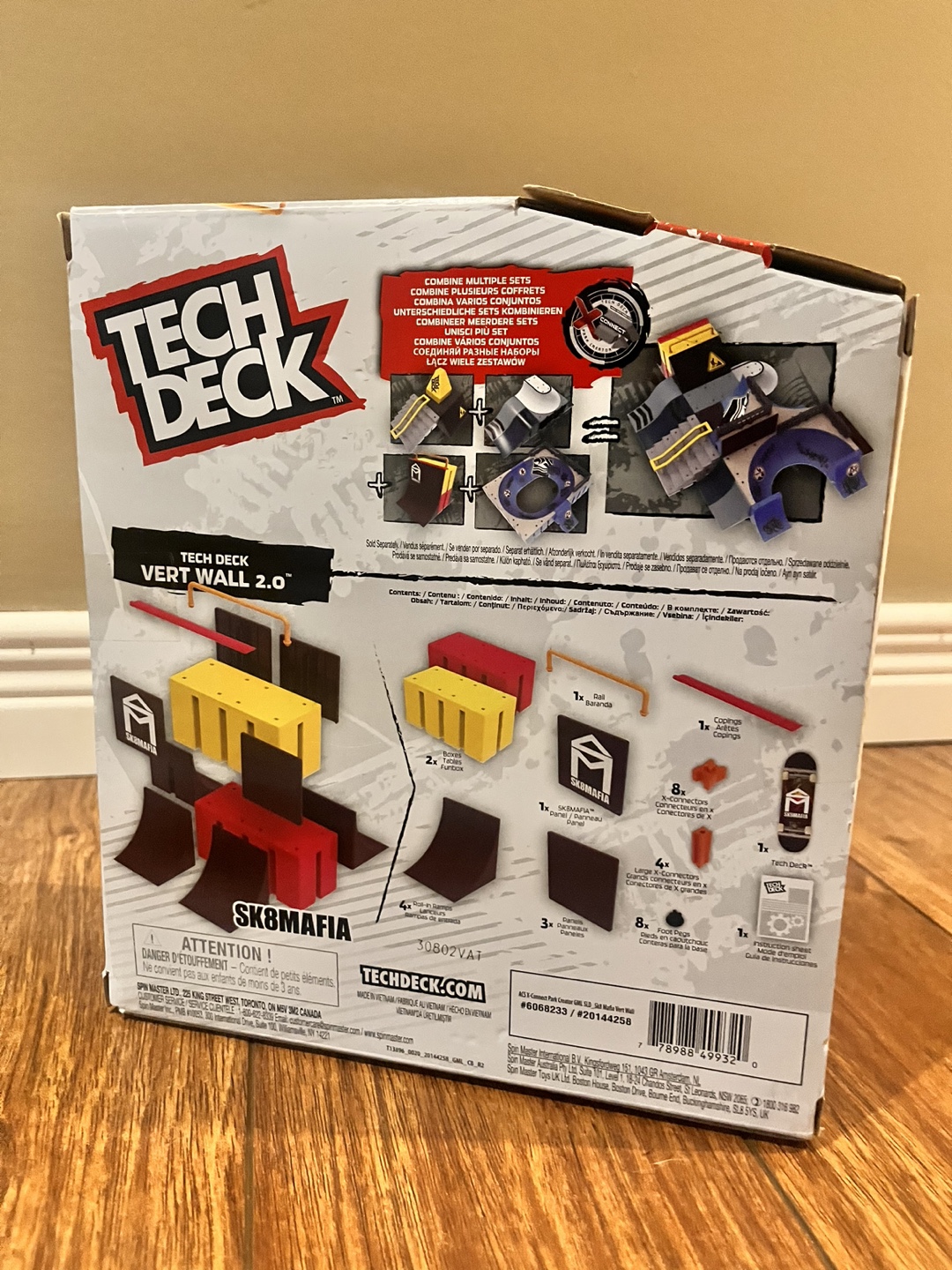 Tech Deck Vert Wall 2.0 Sk8mafia Fingerboard Ramp Set - photo 2