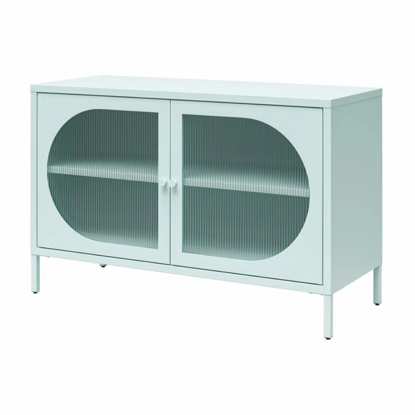 Mr. Kate Luna Mid-Century Modern Accent Cabinet - Mint Green - photo 3