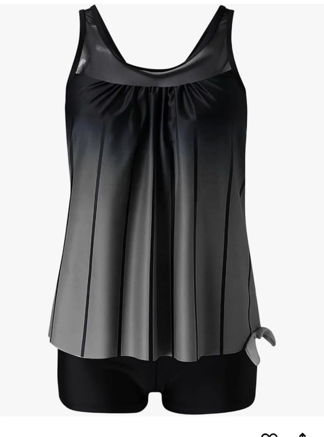 New Women's Two-Piece Swimsuit - Ombré Stripes image indicator(5)