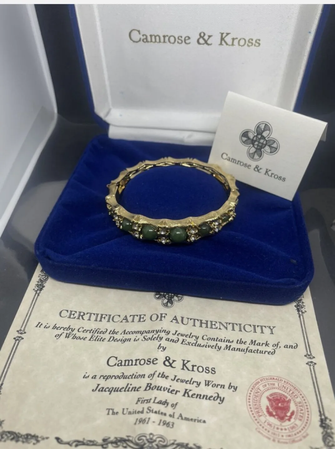 Vintage JBK Jacqueline Kennedy Bracelet. thumbnail