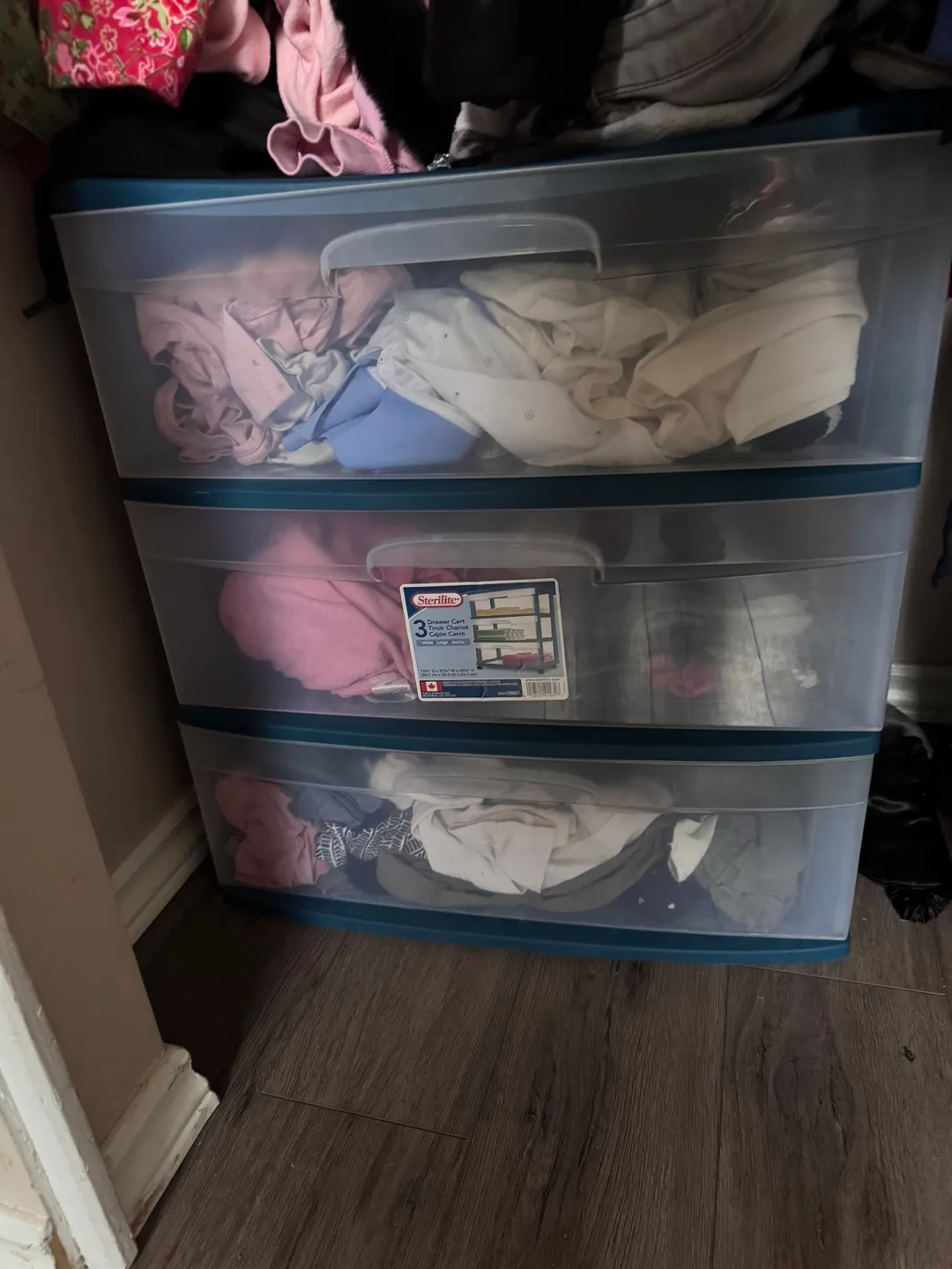 Sterilite 3-Drawer Storage Cart thumbnail