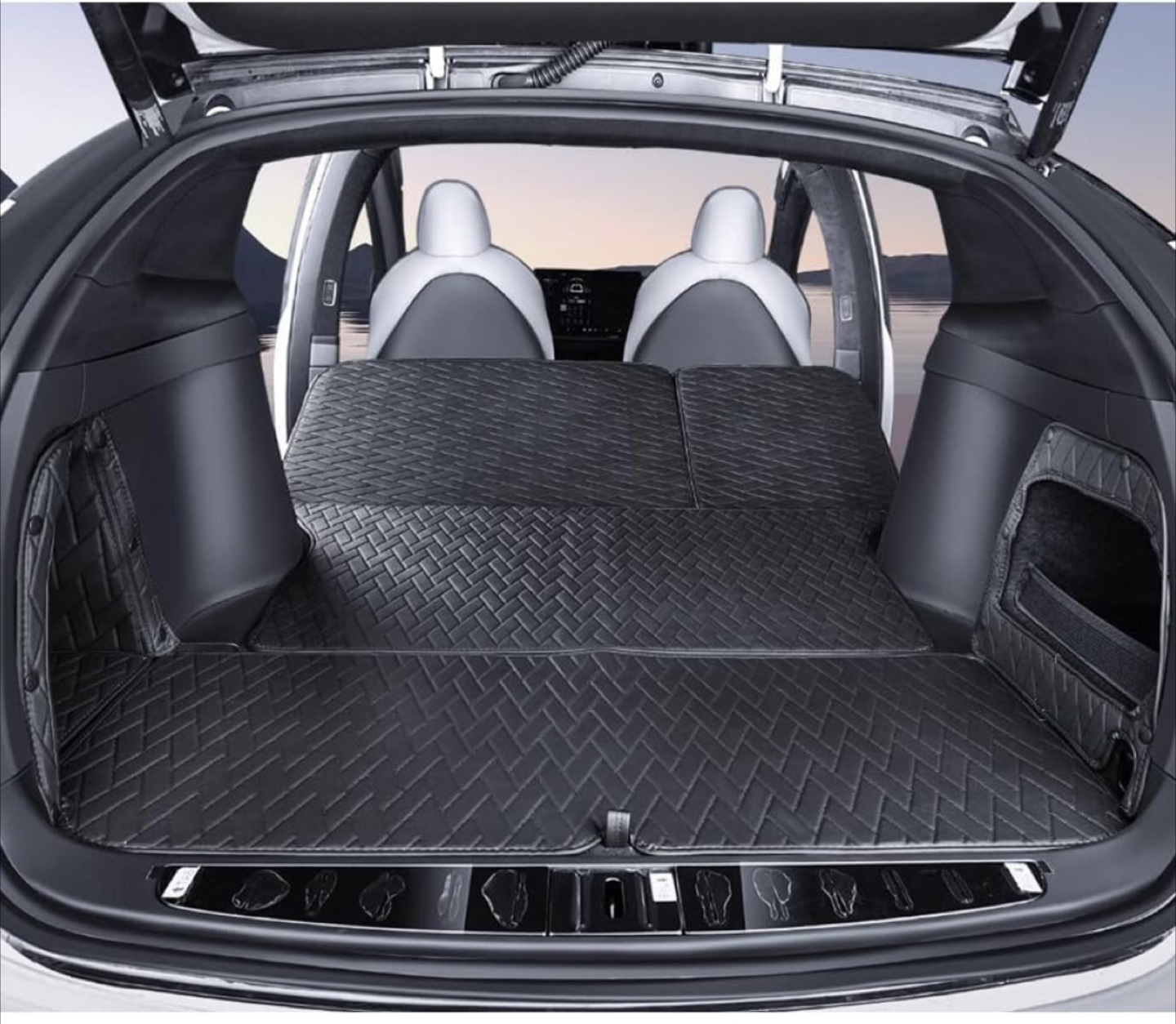 Tesla Model X Trunk Mats 6seater