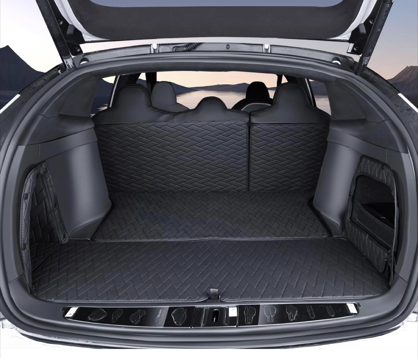Tesla Model X Trunk Mats 6seater - photo 2