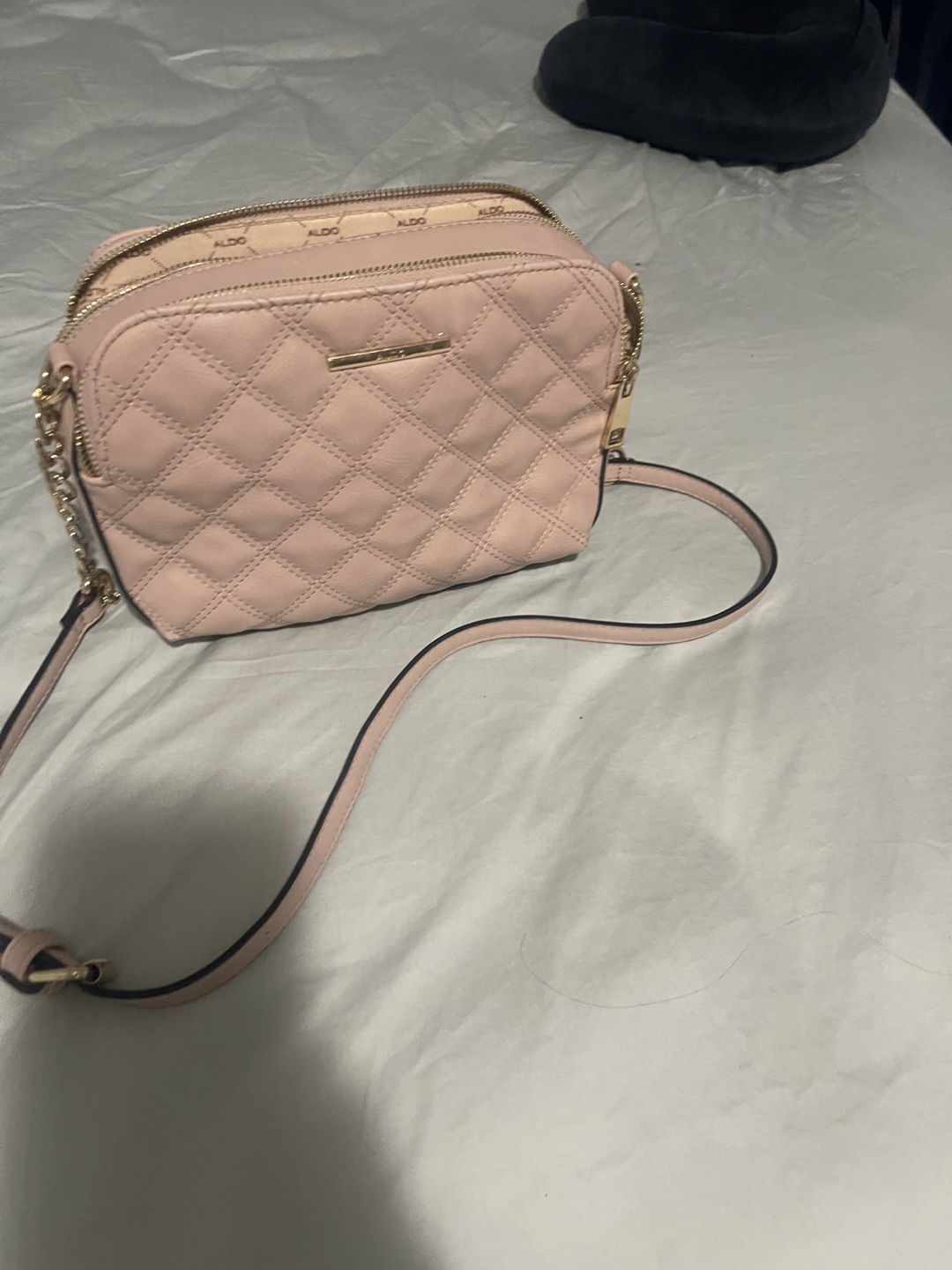 Aldo Pink Quilted Crossbody Bag - photo 5