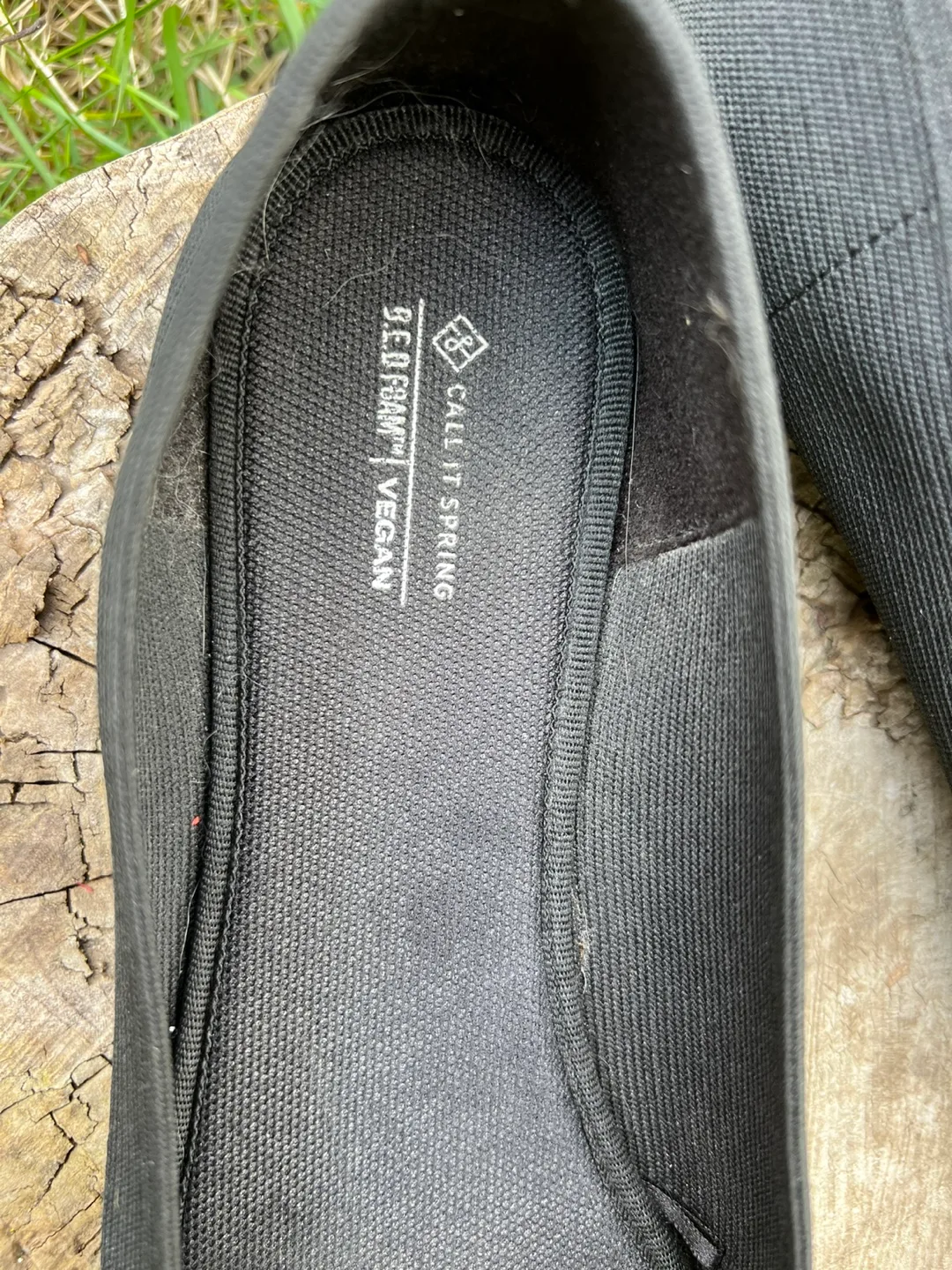 Call It Spring Women's Black Toe Flats - Size 11 image indicator(2)