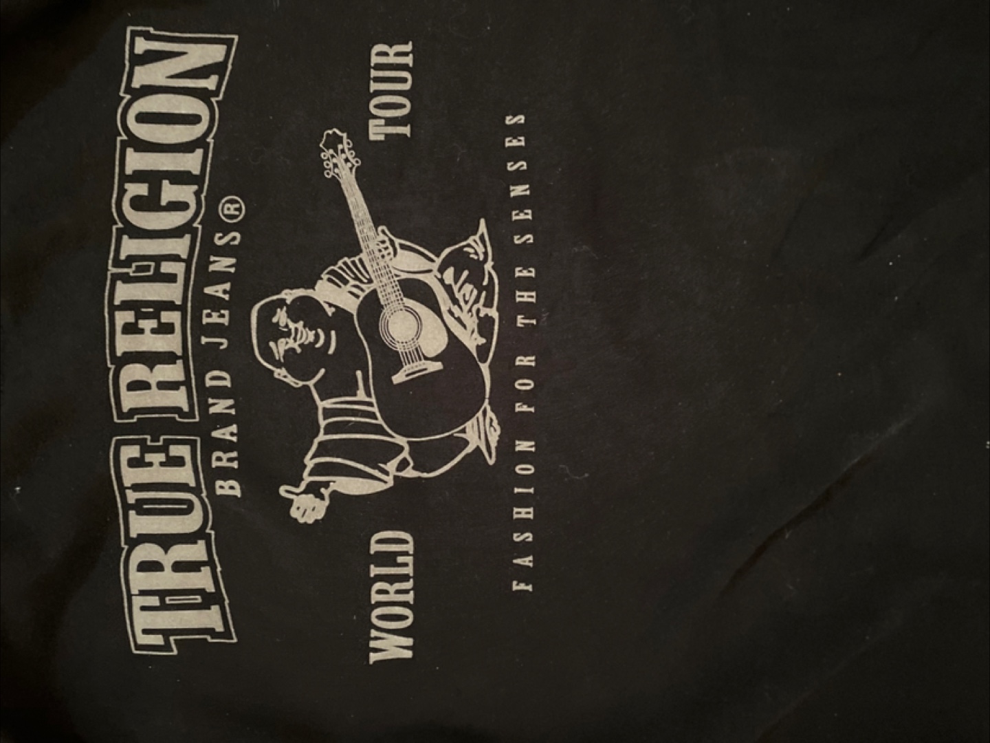 True Religion Brand Jeans Black Zip-Up Hoodie - photo 3
