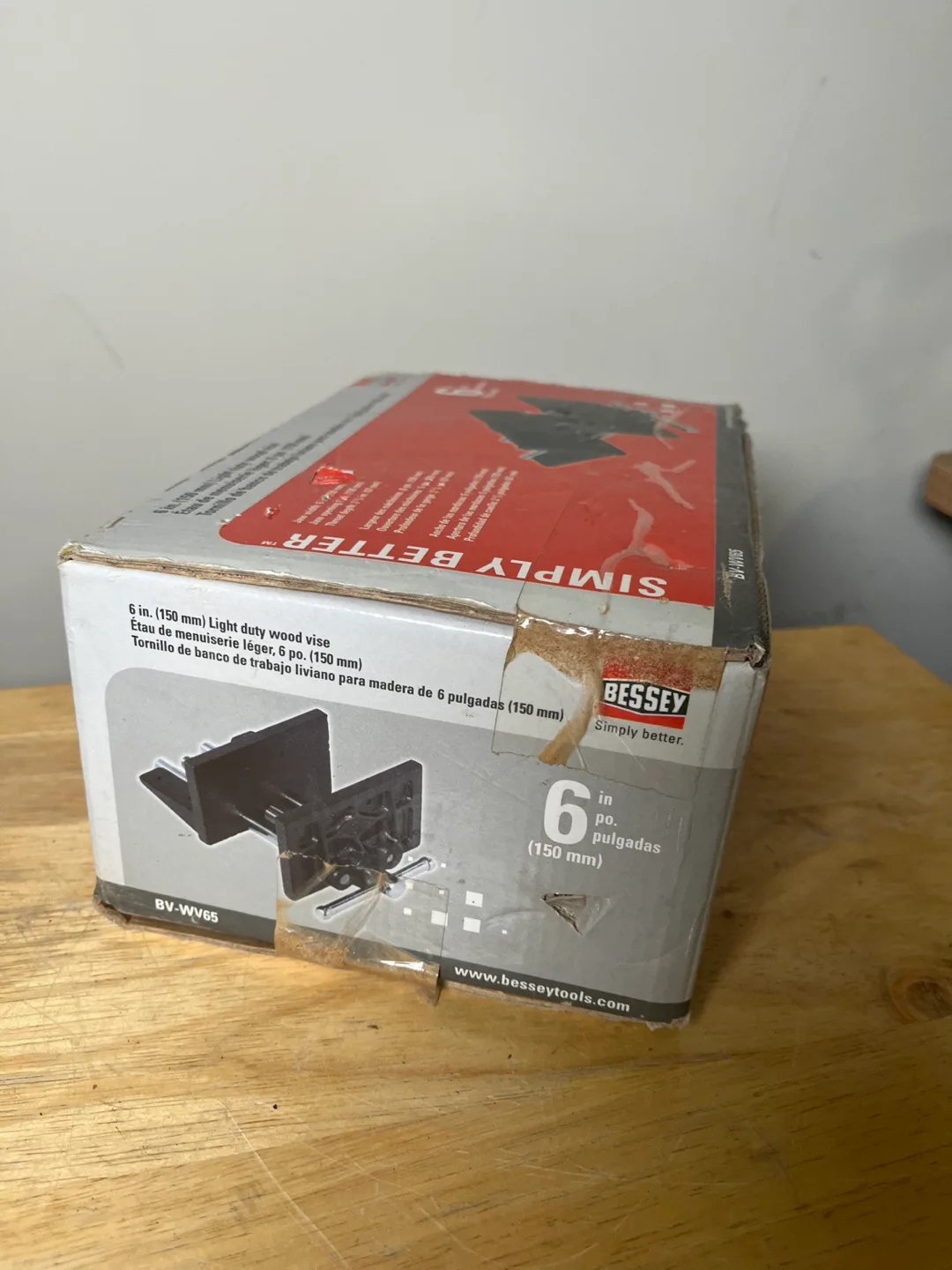 Bessey BV-WV65 6-inch Light Duty Wood Vise image indicator(3)