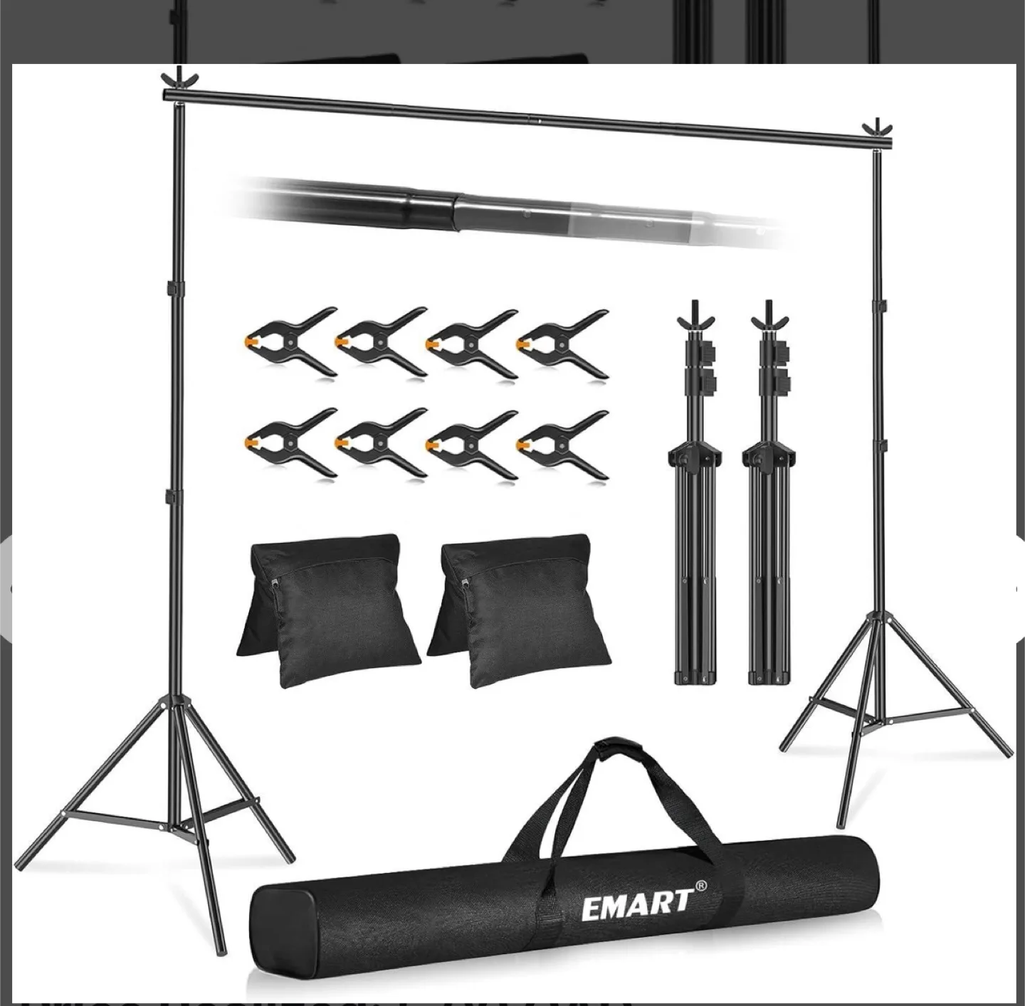 EMART Photography Backdrop Stand Kit thumbnail