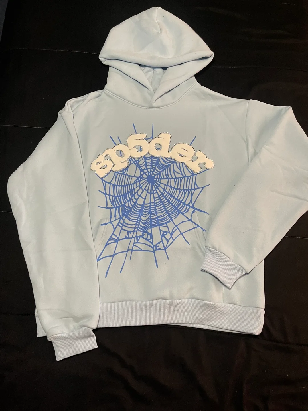 Sky Blue Sp5der Hoodie thumbnail