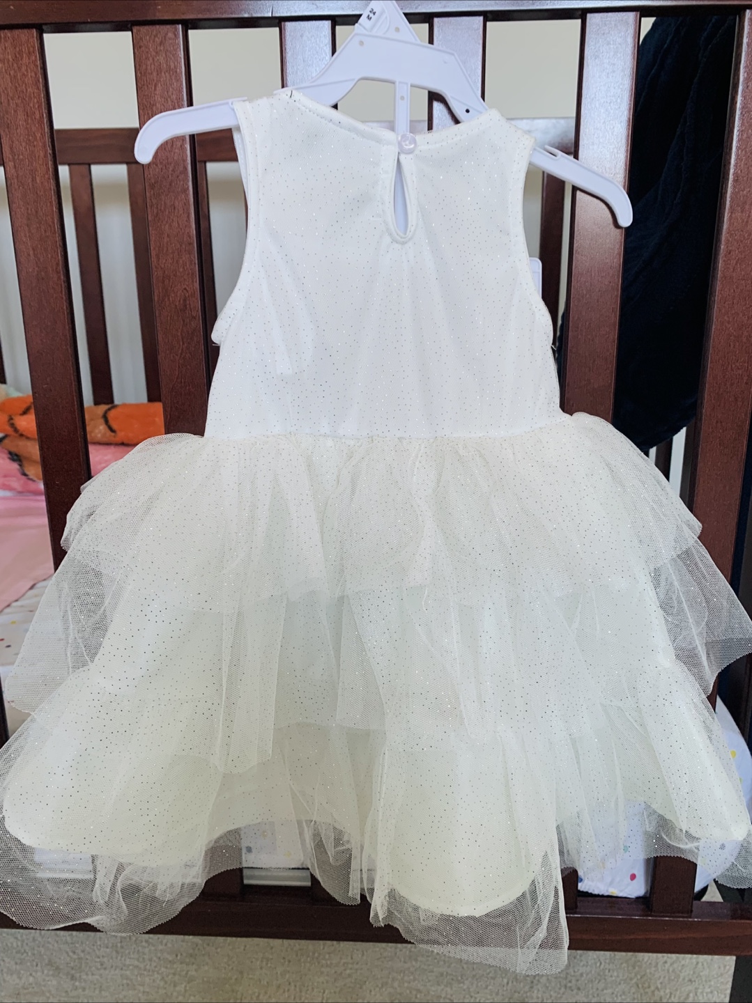 White Tulle Dress Size 2T - photo 2