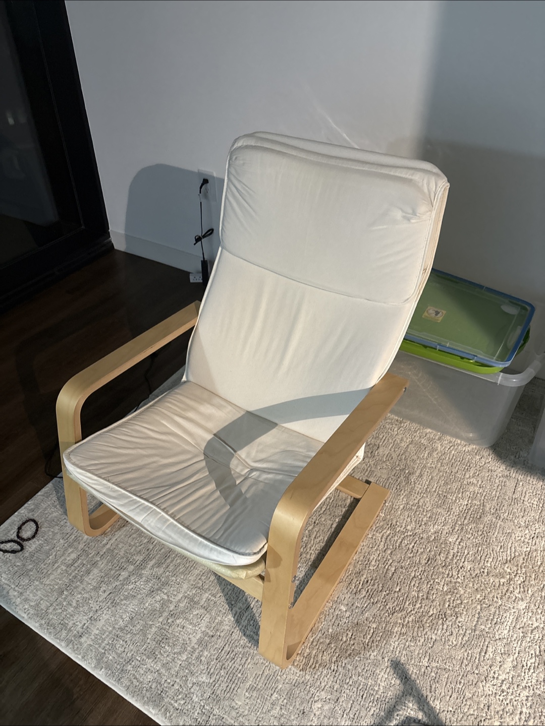 IKEA STRANDMON Wing Chair - Off-White