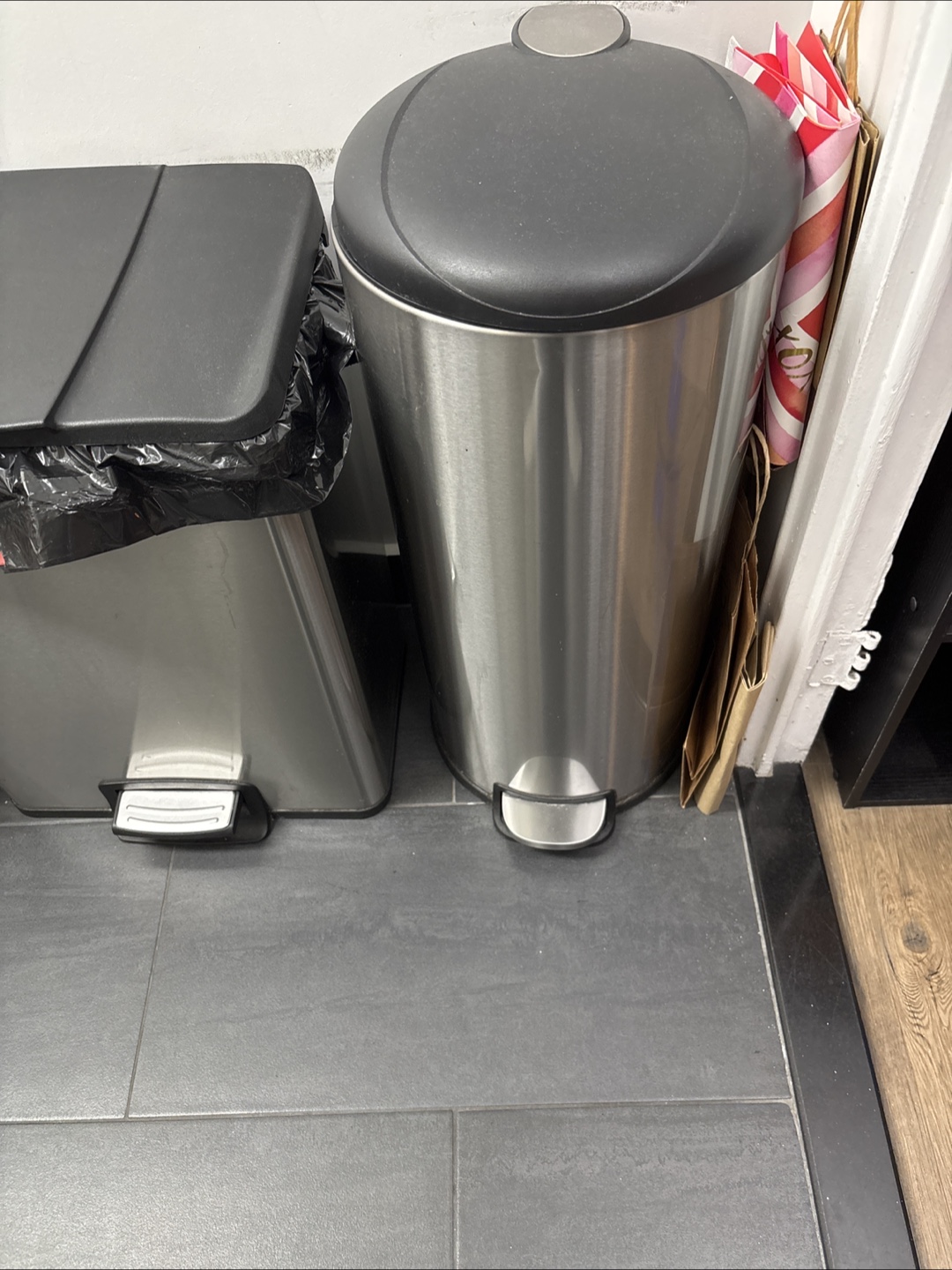 Stainless Steel Step Trash Can