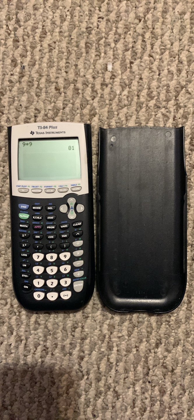 Texas Instruments TI-84 Plus(please text as fast as possible)