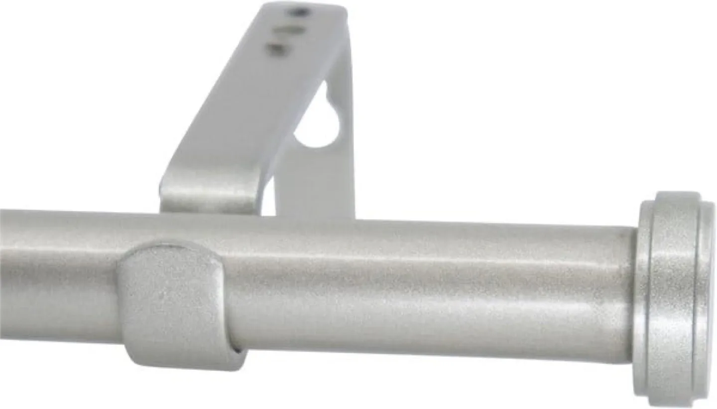 Furnishland Adjustable Curtain Rod - Pewter - 84-120" thumbnail