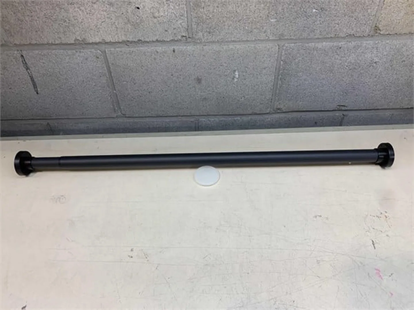 Black Telescopic Curtain Rod 28-43" thumbnail