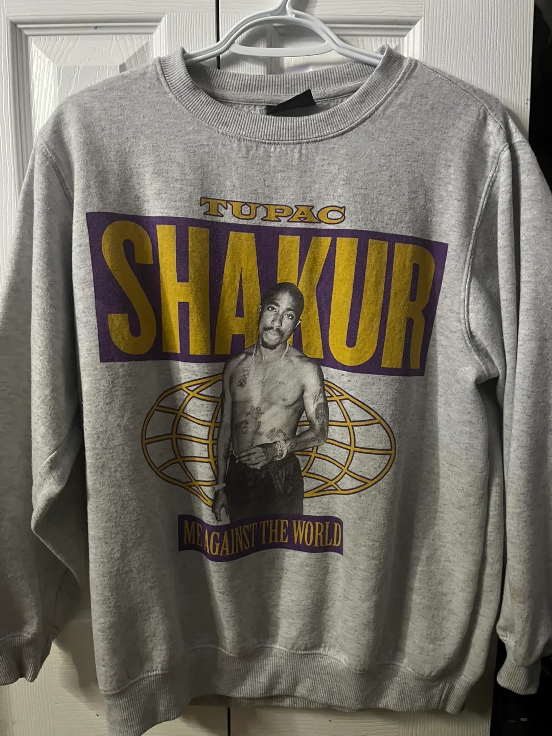 Tupac Shakur Me Against The World Sweatshirt thumbnail
