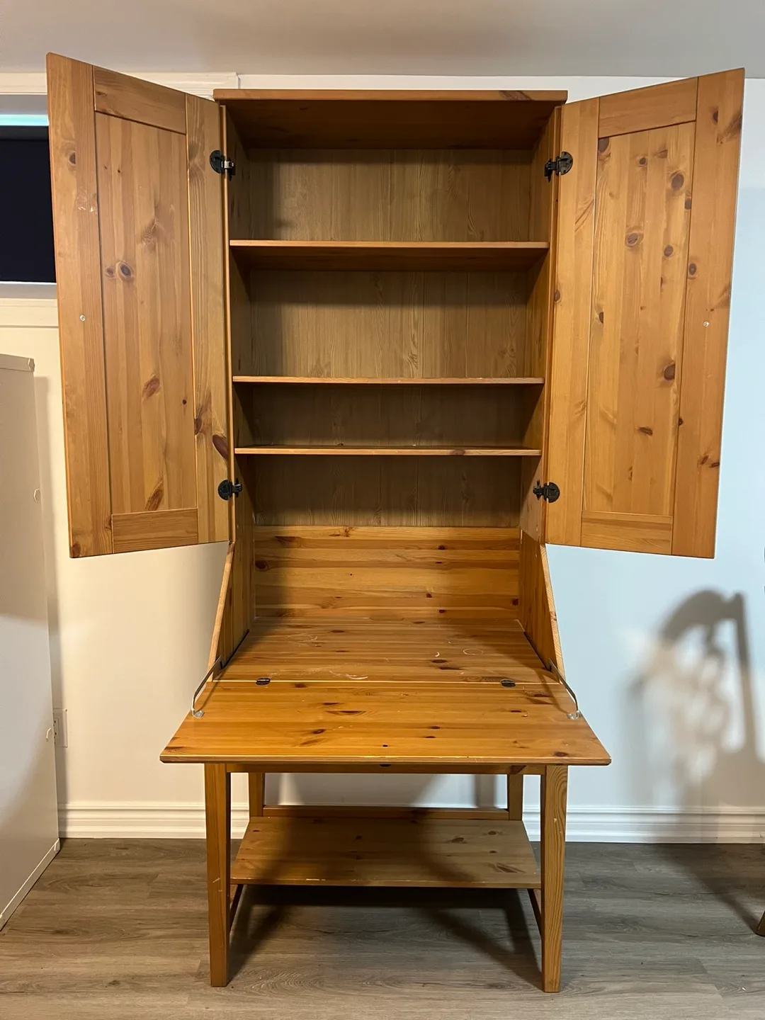 IKEA HEMNES Secretary Desk with hutch image indicator(3)