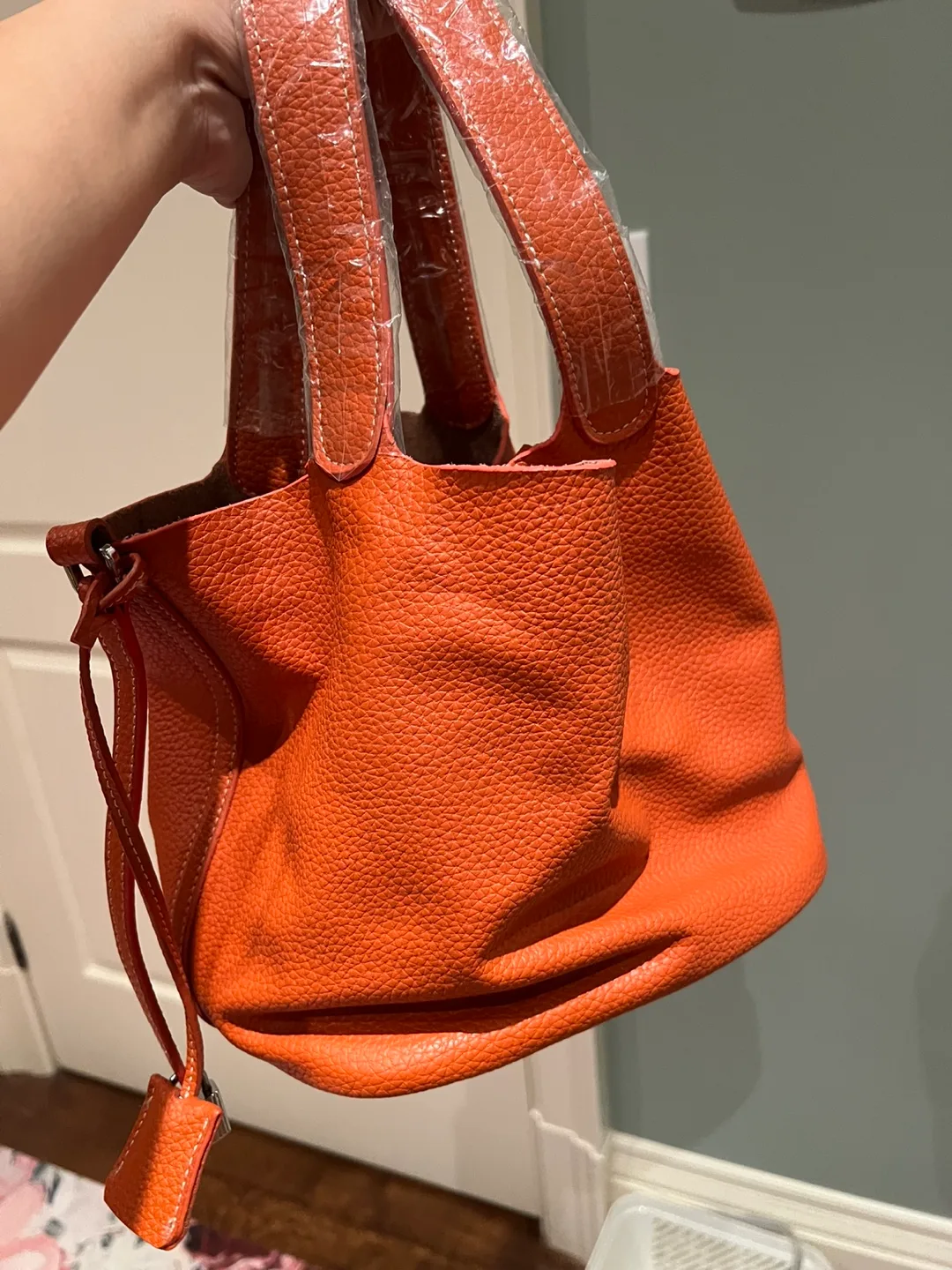 Hermes  Piction Leather Handbag thumbnail