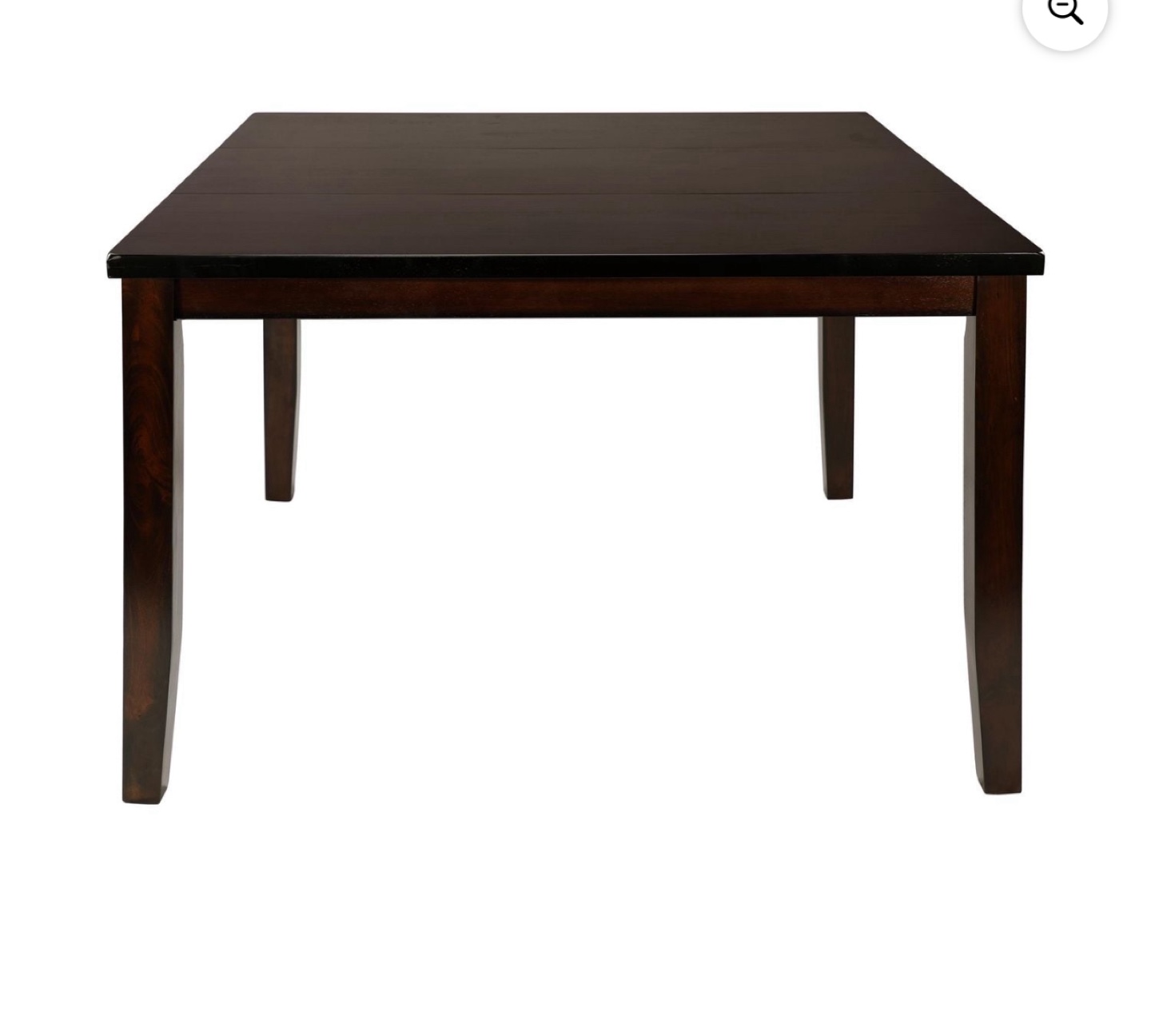 #freecycle Square Dark Brown Bar Height Dining Table